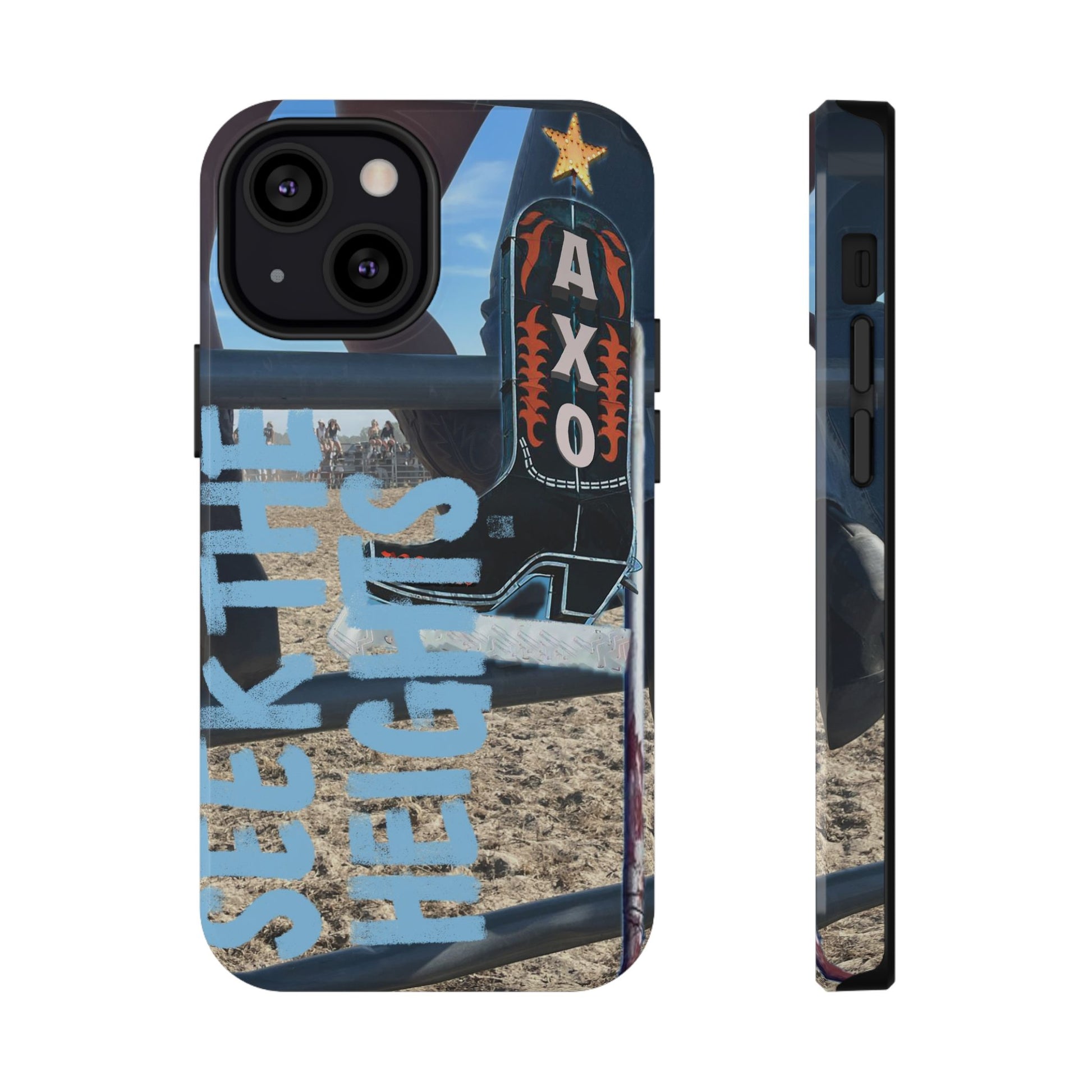 "Seek the Heights" Phone Case