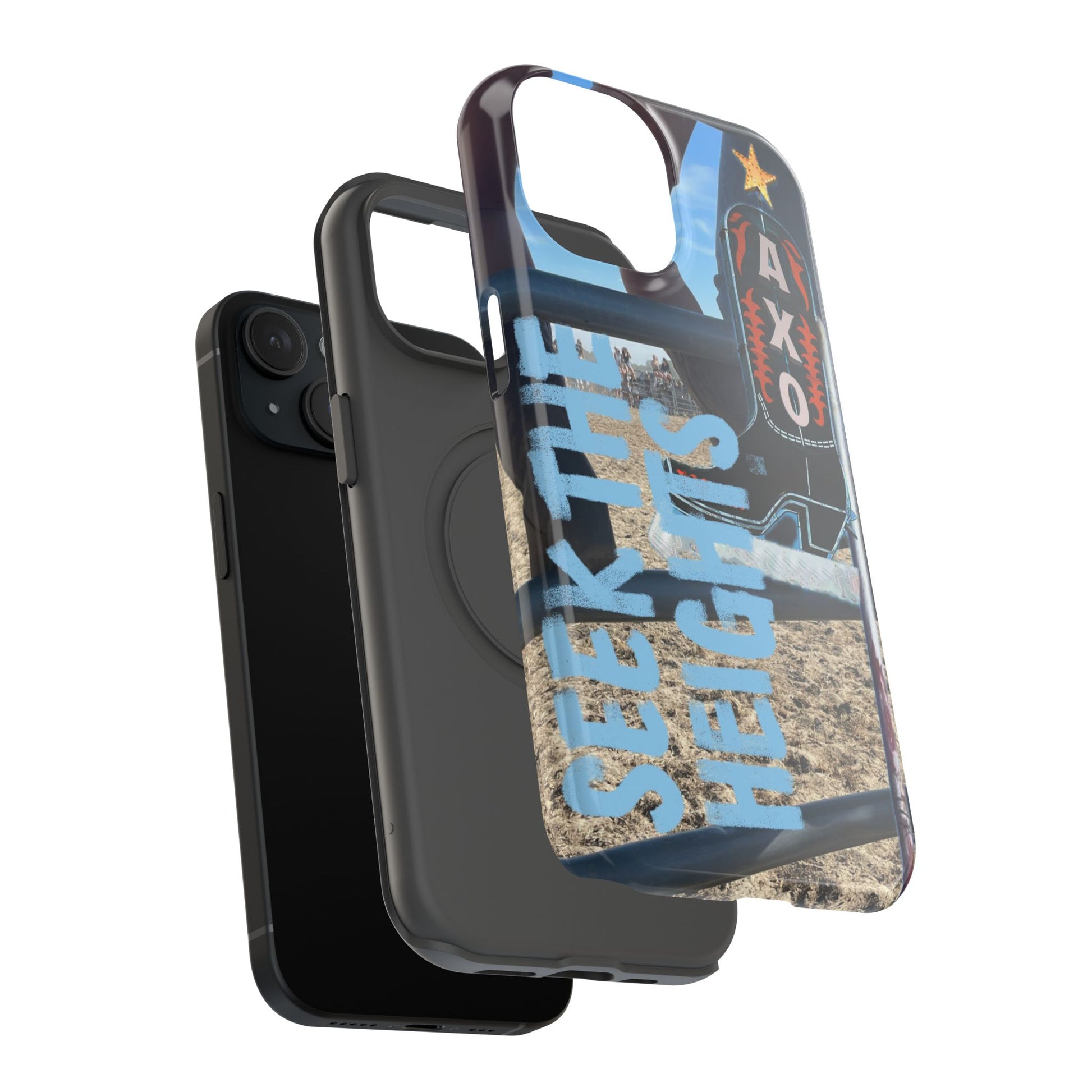 "Seek the Heights" Phone Case