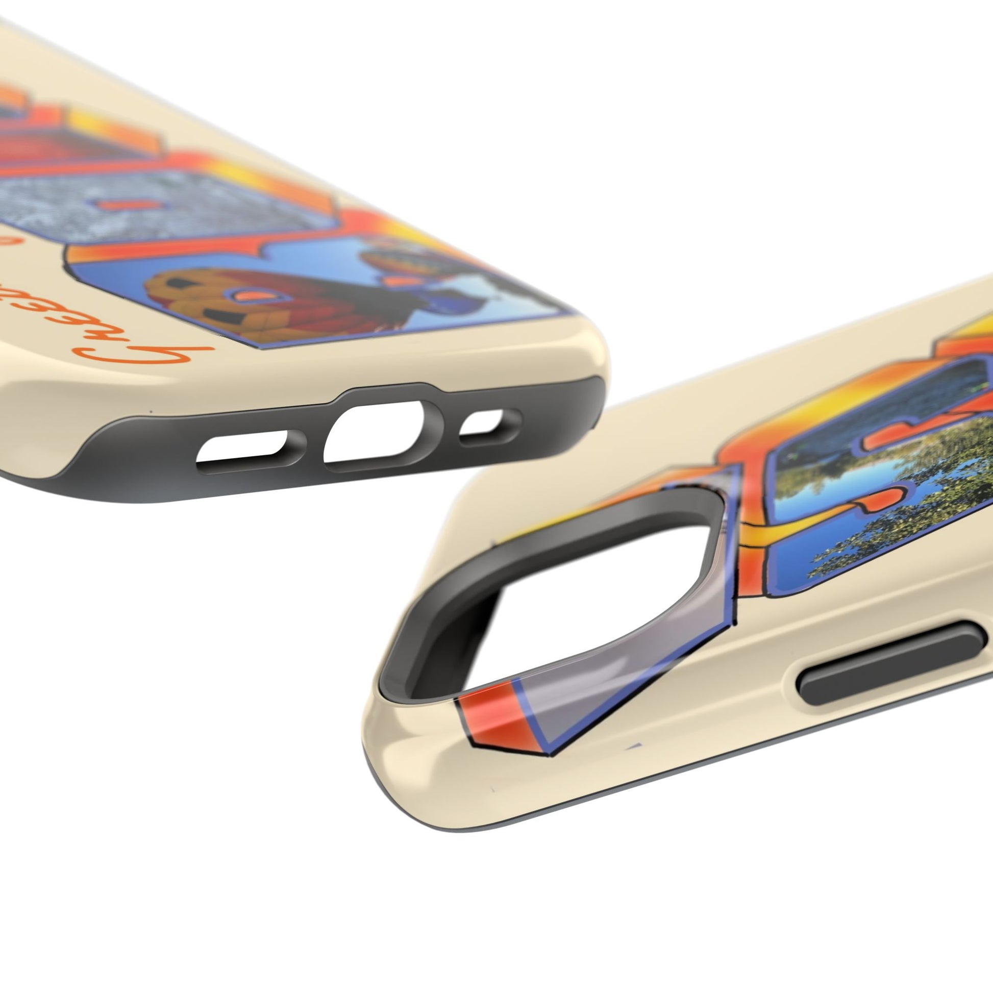 "Greetings from Boise" Orange Phone Case