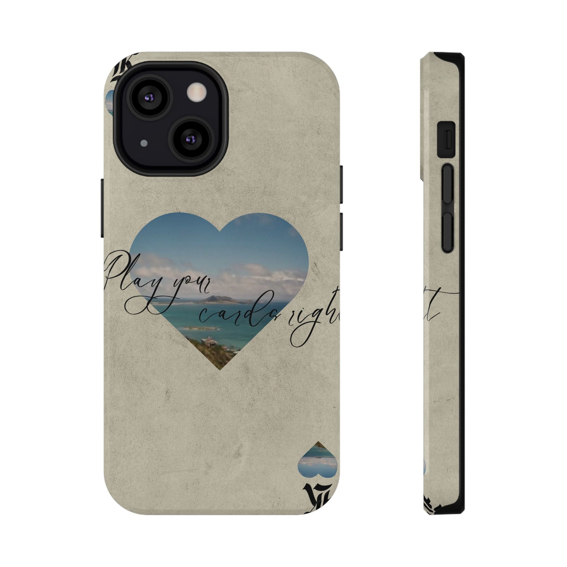 "Play Your Cards Right" Phone Case
