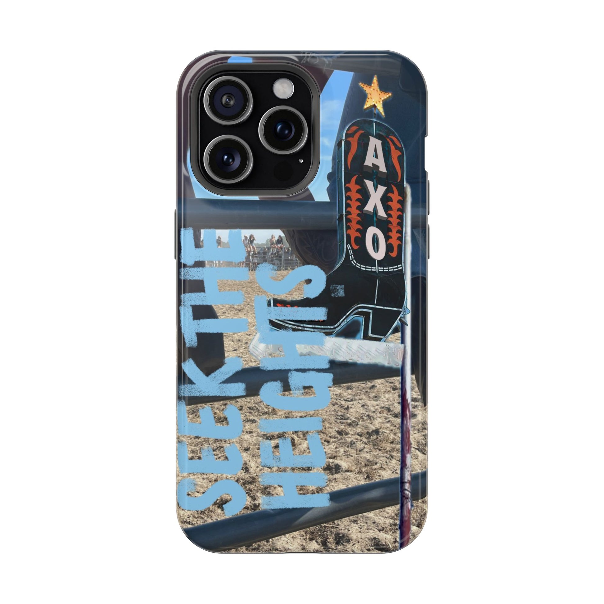 "Seek the Heights" Phone Case