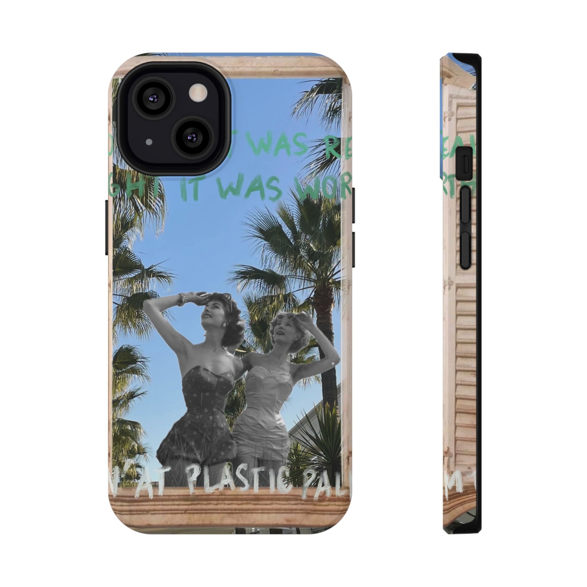 "plastic palm trees" Phone Case