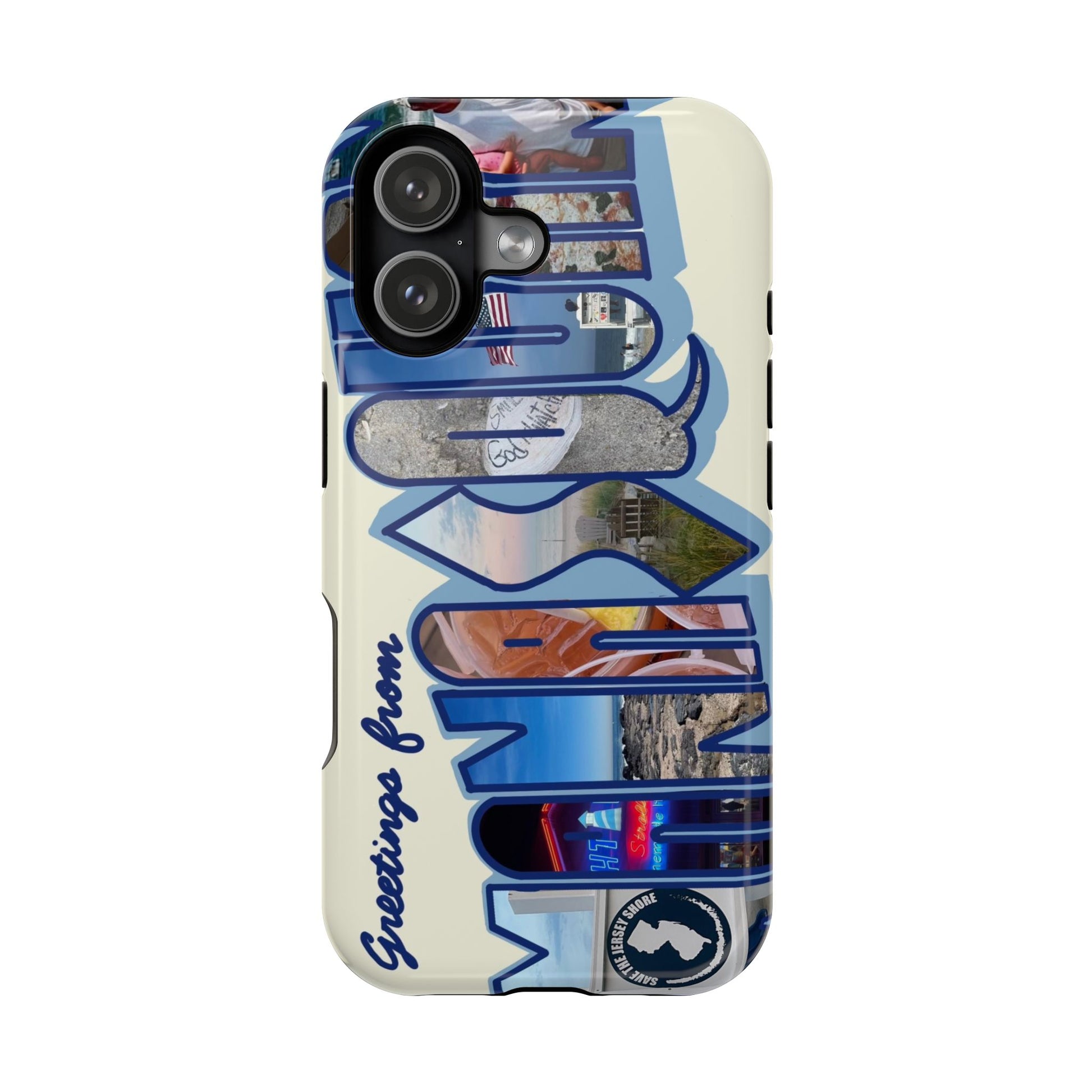 "Greetings from Manasquan" Phone Case