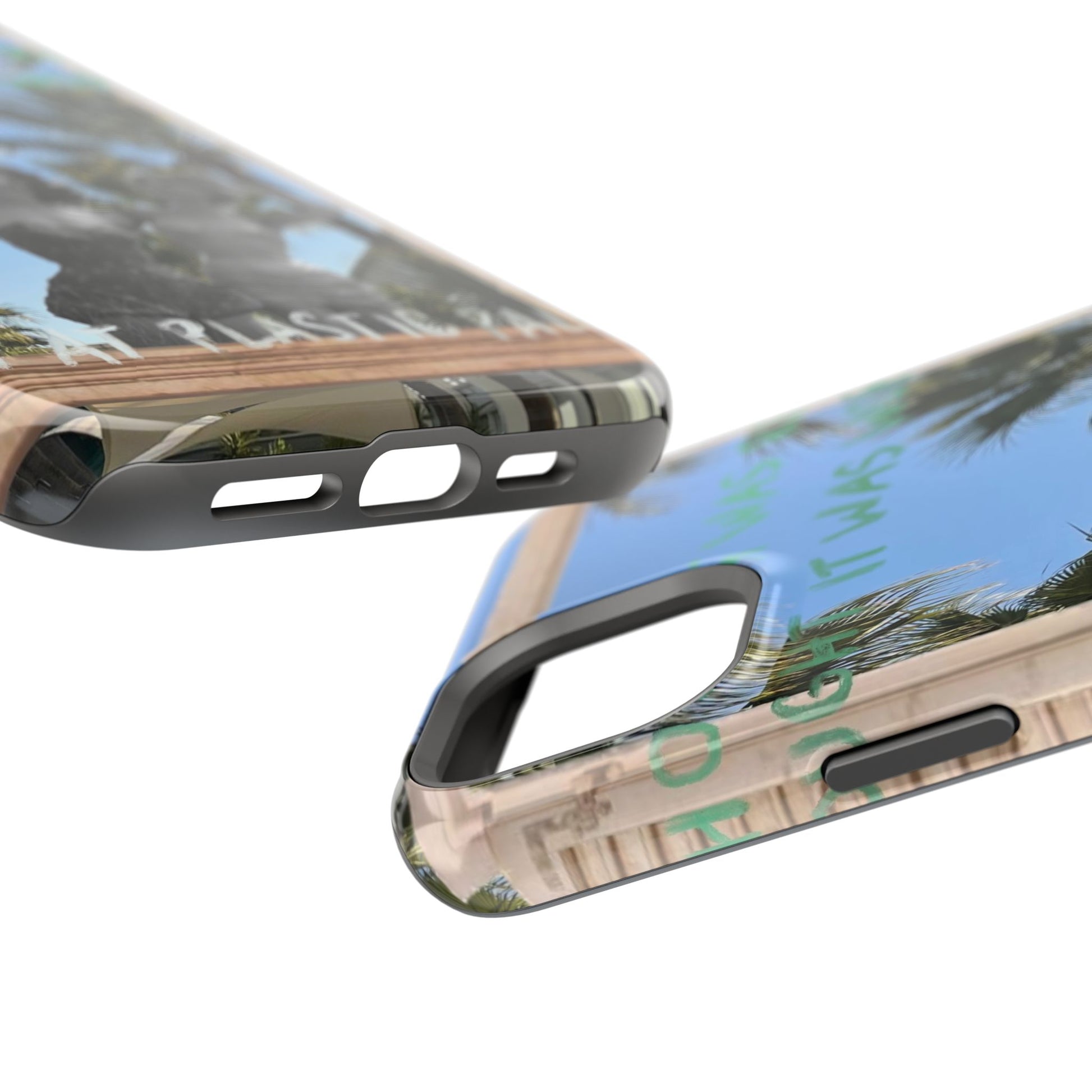 "plastic palm trees" Phone Case