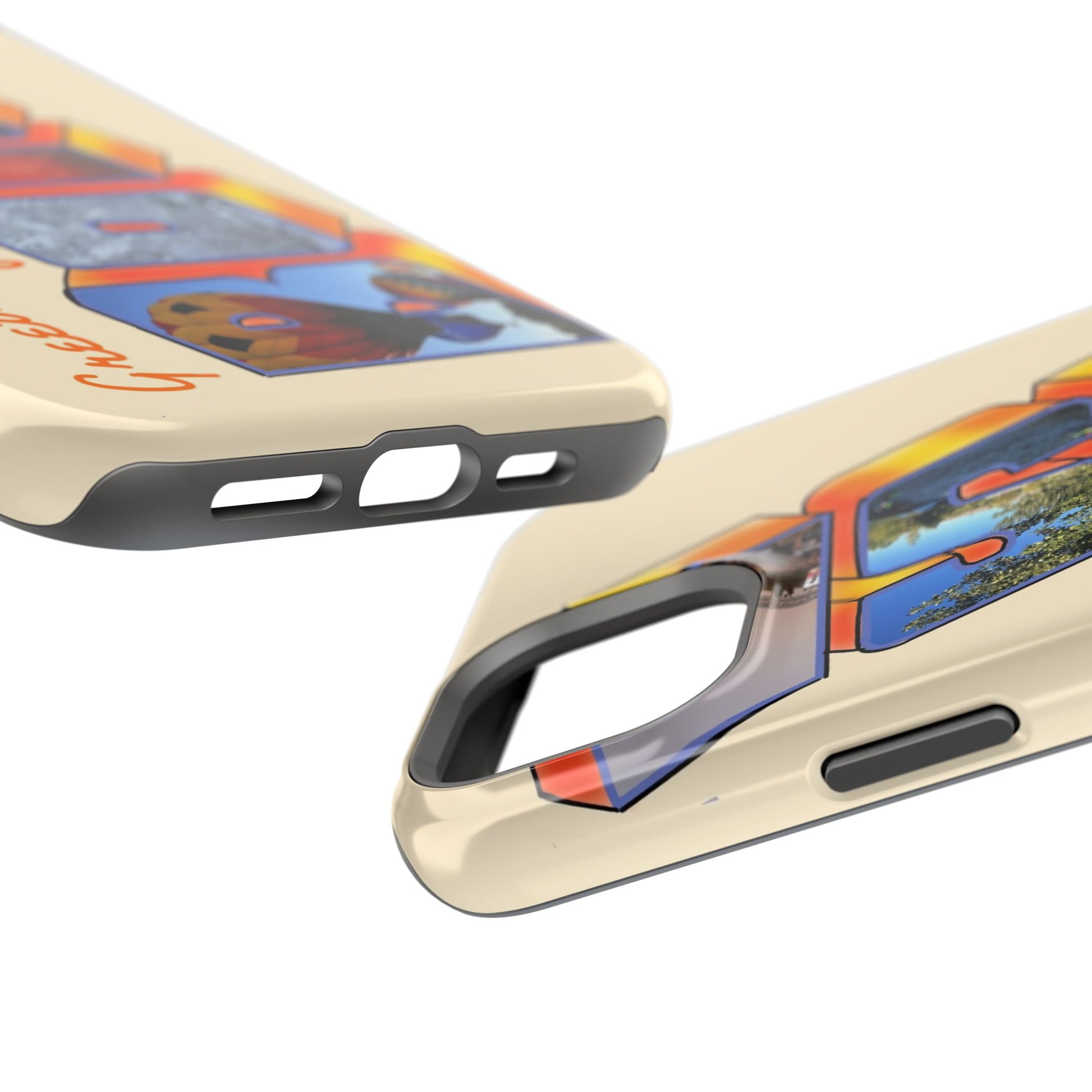 "Greetings from Boise" Orange Phone Case