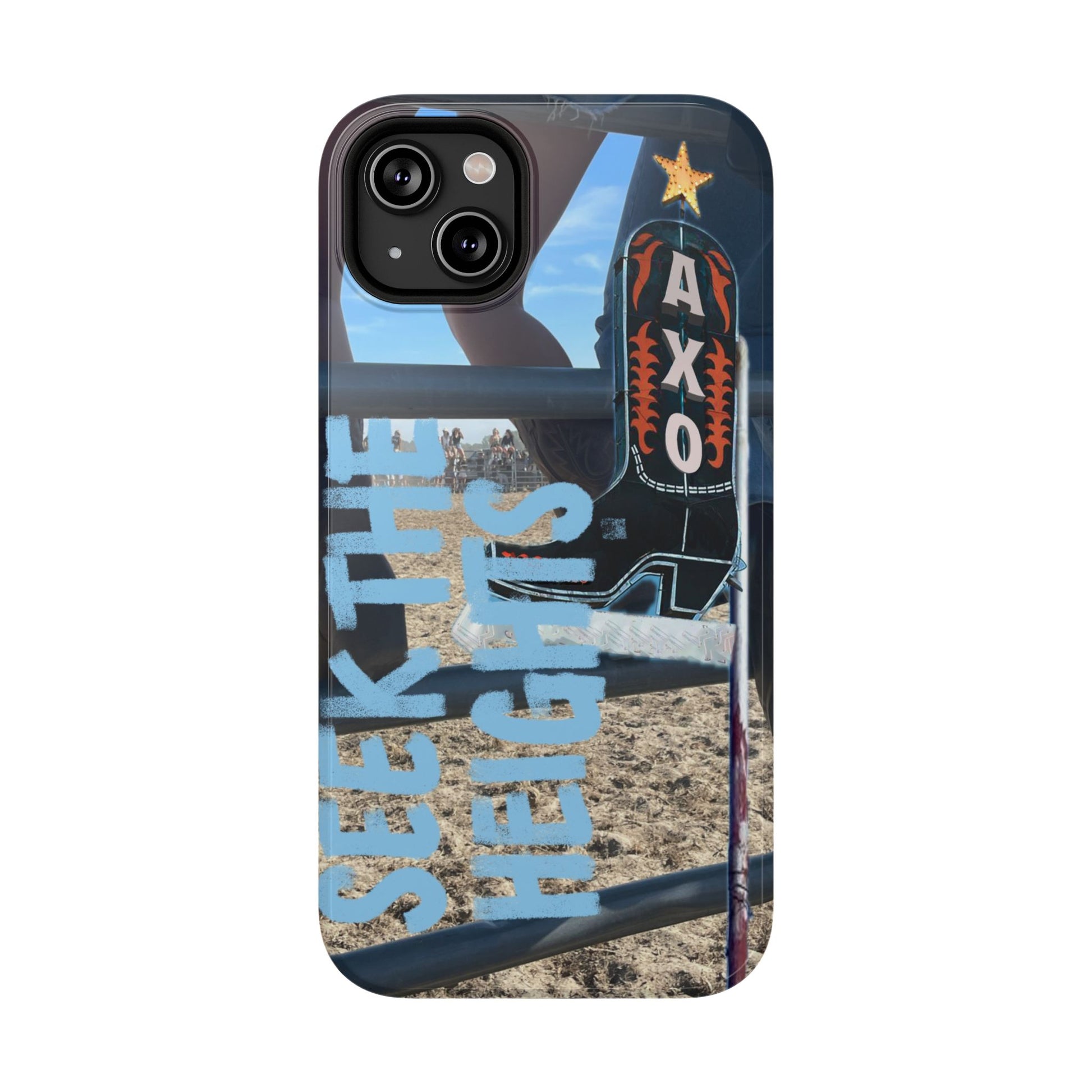 "Seek the Heights" Phone Case