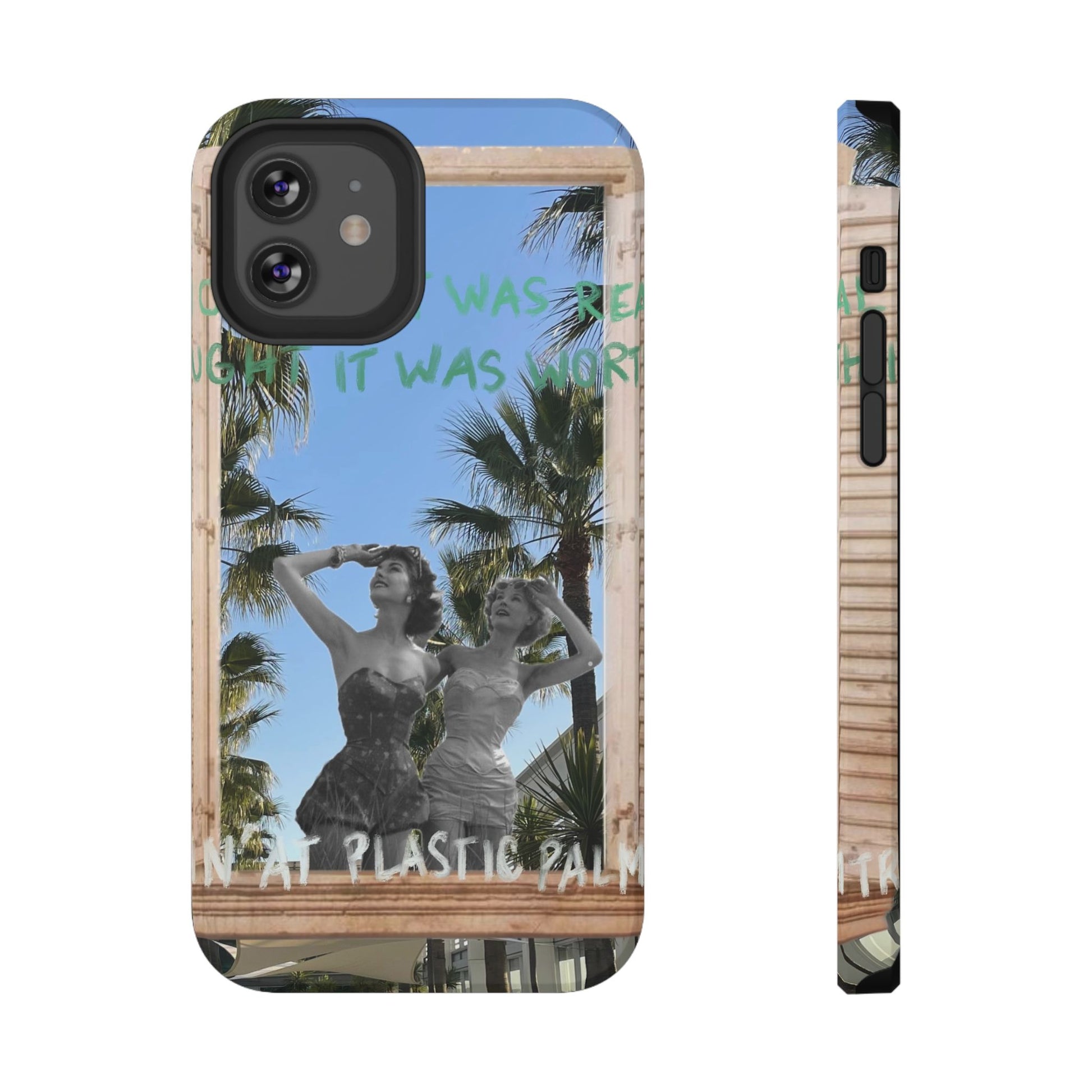 "plastic palm trees" Phone Case