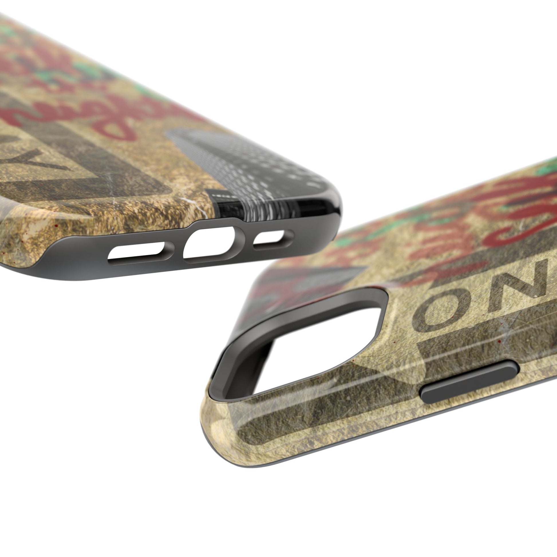 "Seek the Heights"  Gold Phone Case