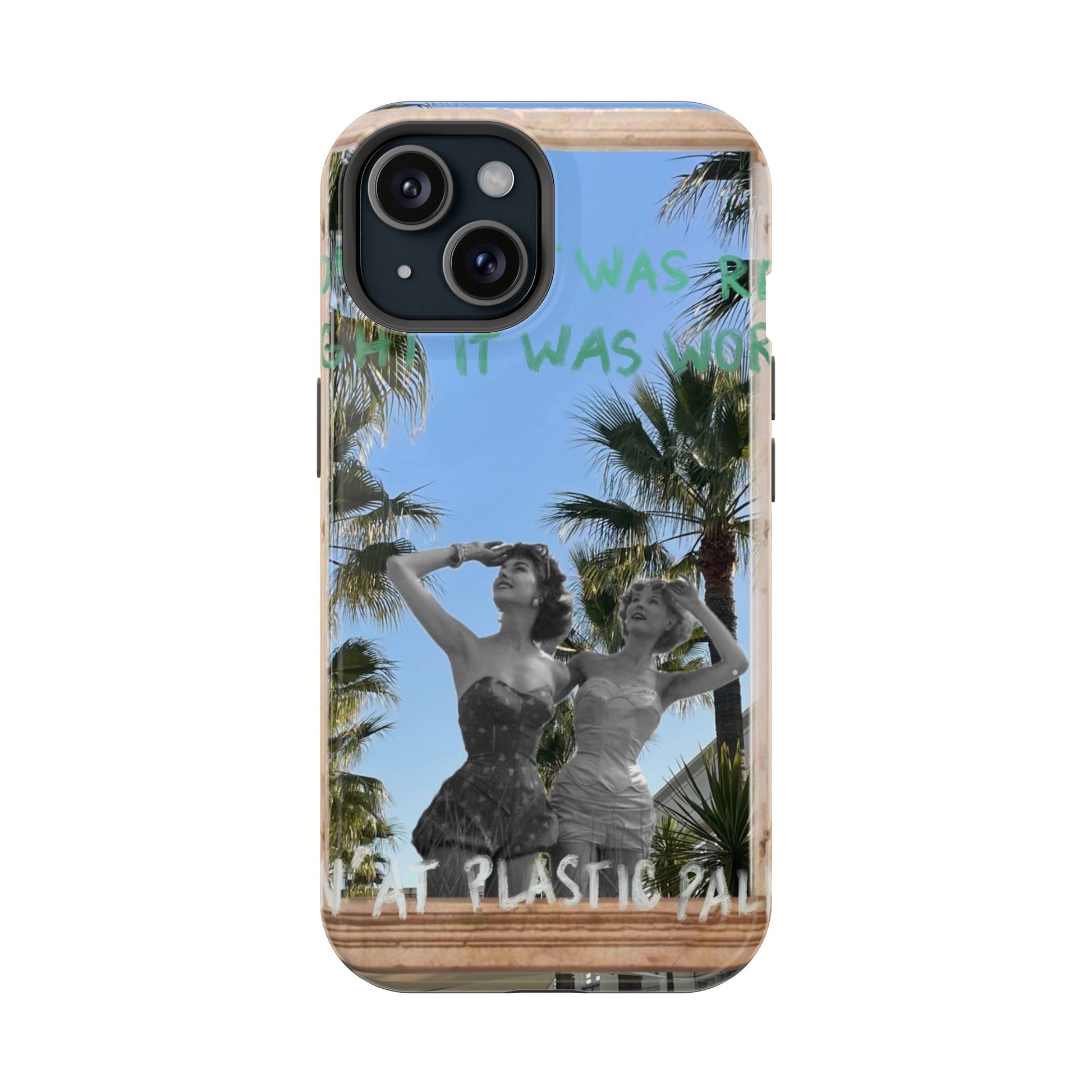 "plastic palm trees" Phone Case