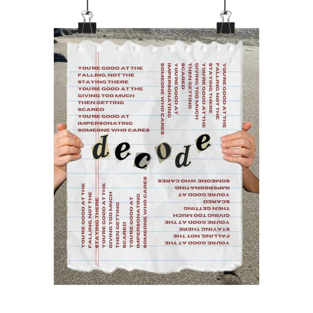 "decode" Print