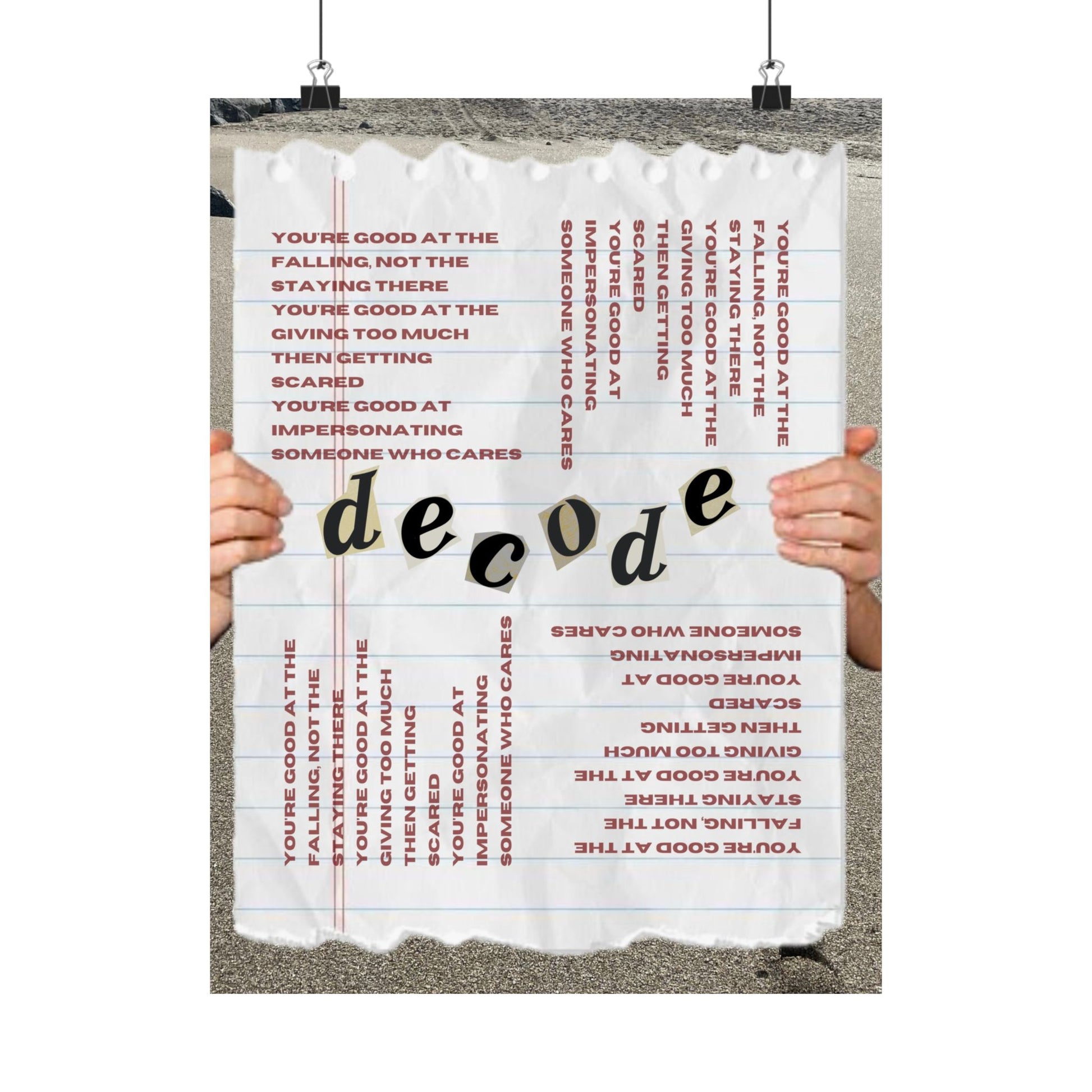 "decode" Print