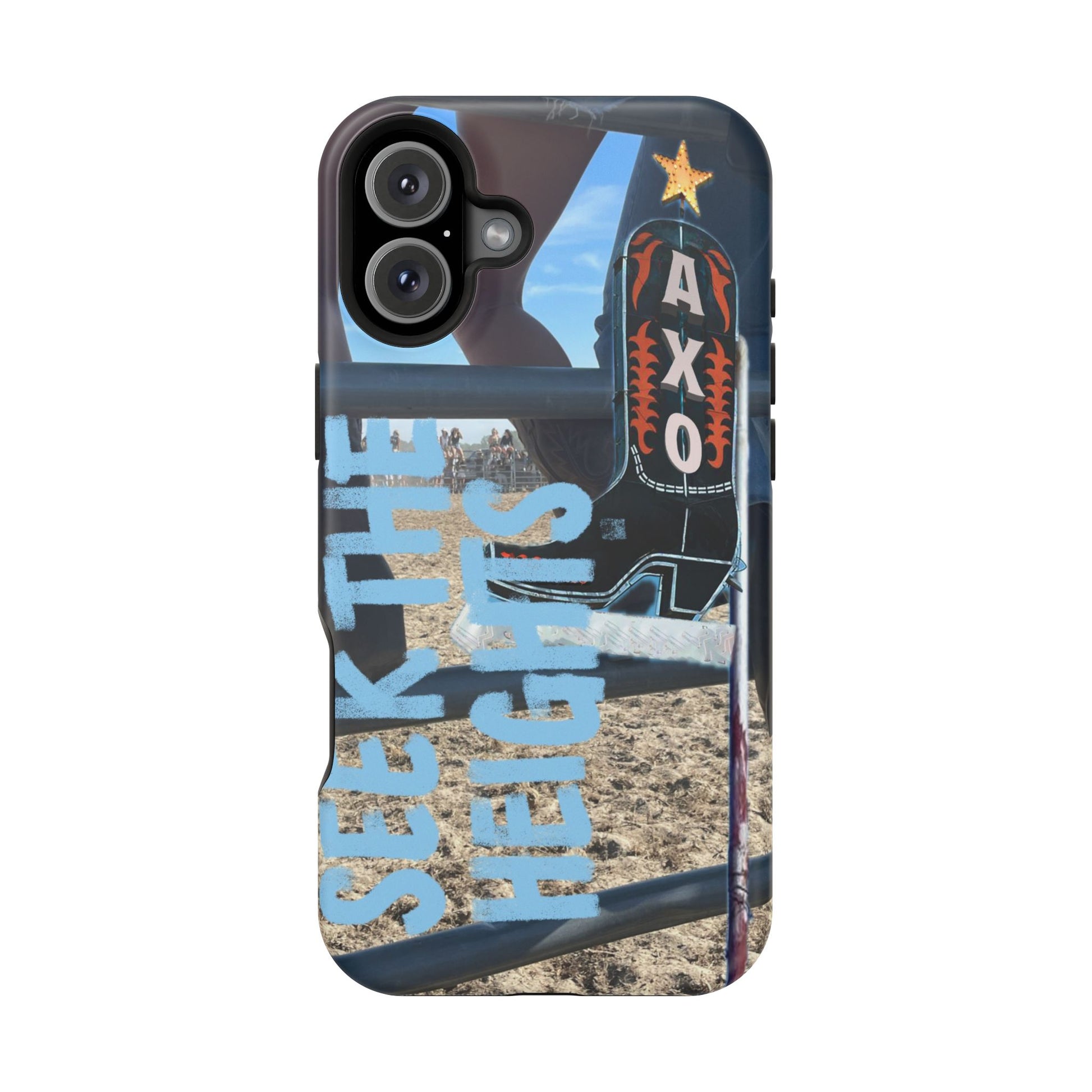 "Seek the Heights" Phone Case