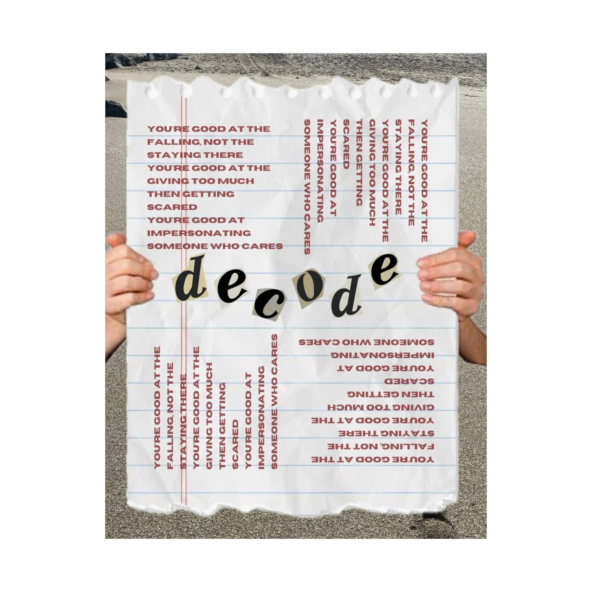 "decode" Print