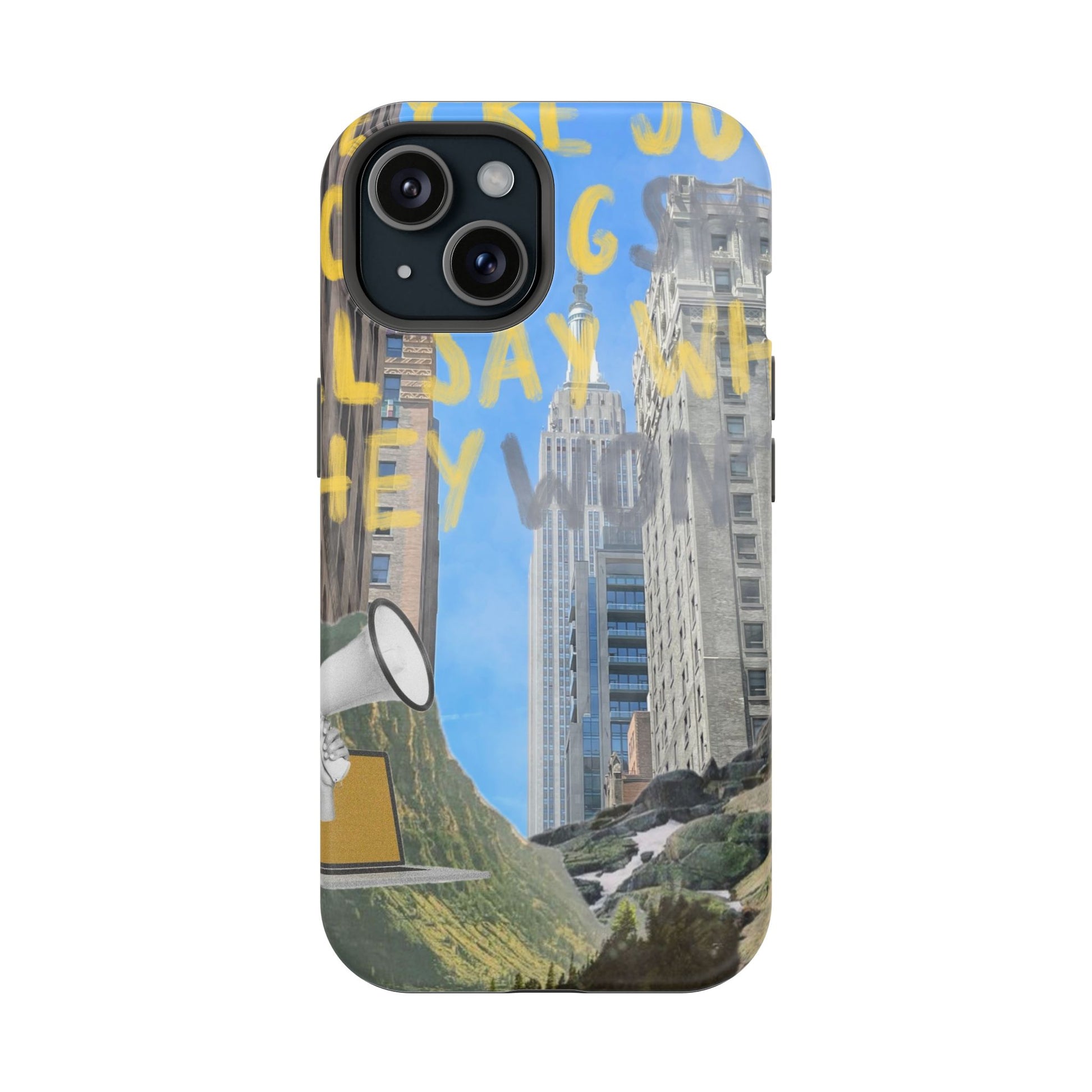 "Blowing Smoke" Phone Case