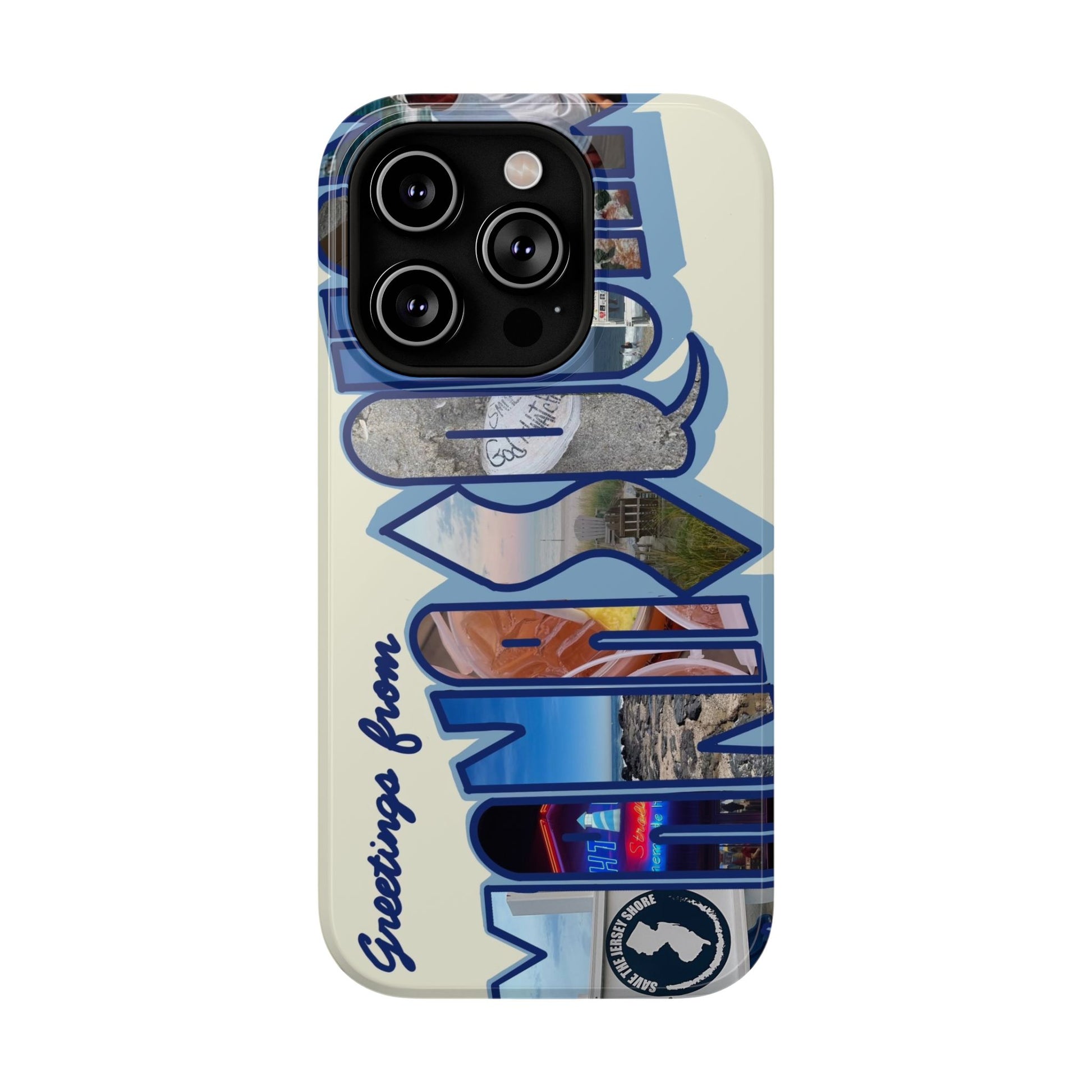 "Greetings from Manasquan" Phone Case