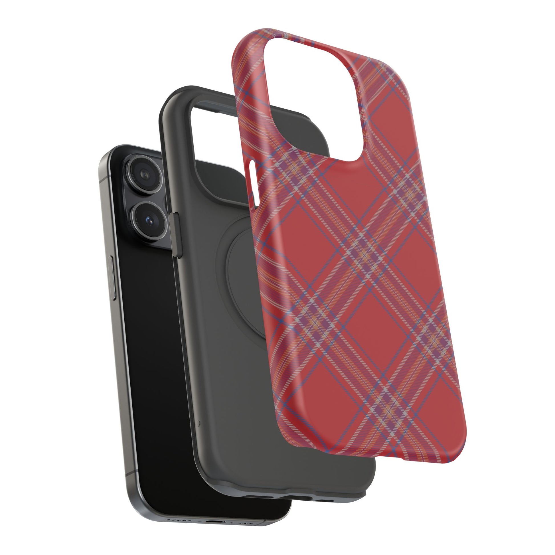 "Don't Make Me Plaid" Phone Case