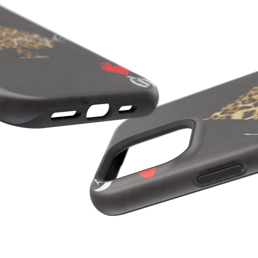 "Luck Is On Your Side" Cheetah Phone Case