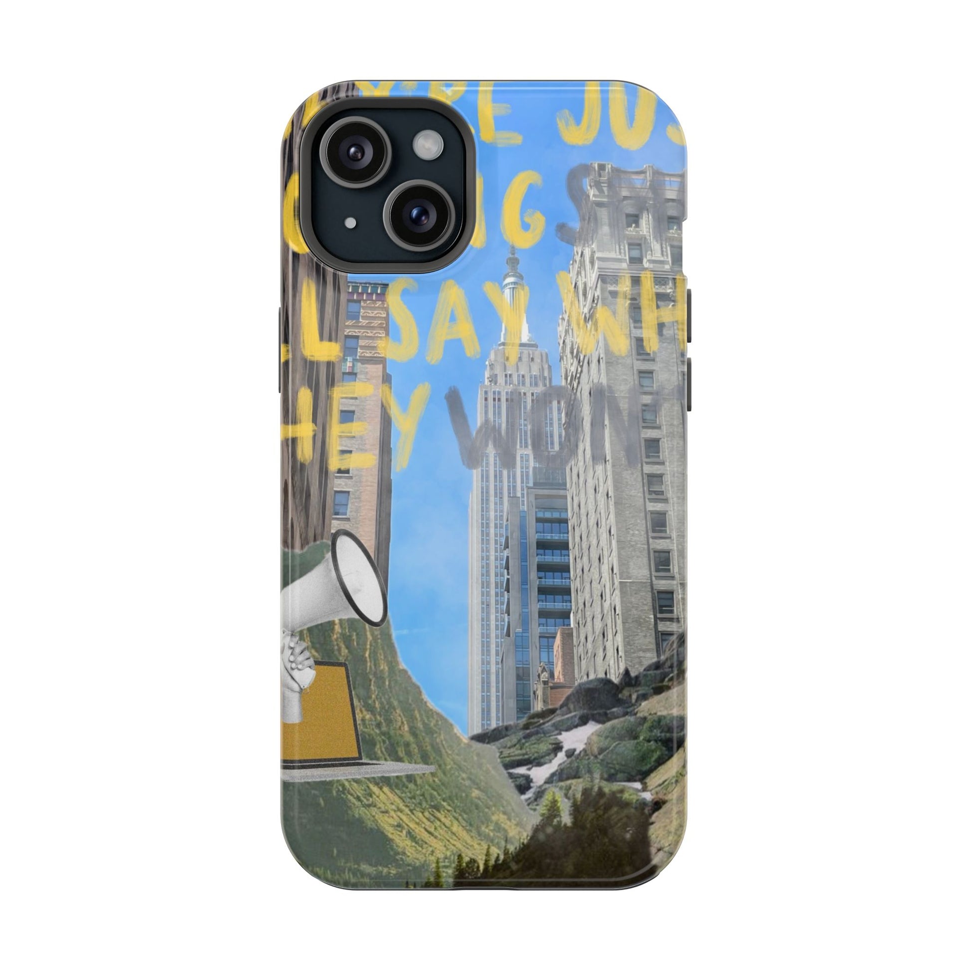 "Blowing Smoke" Phone Case
