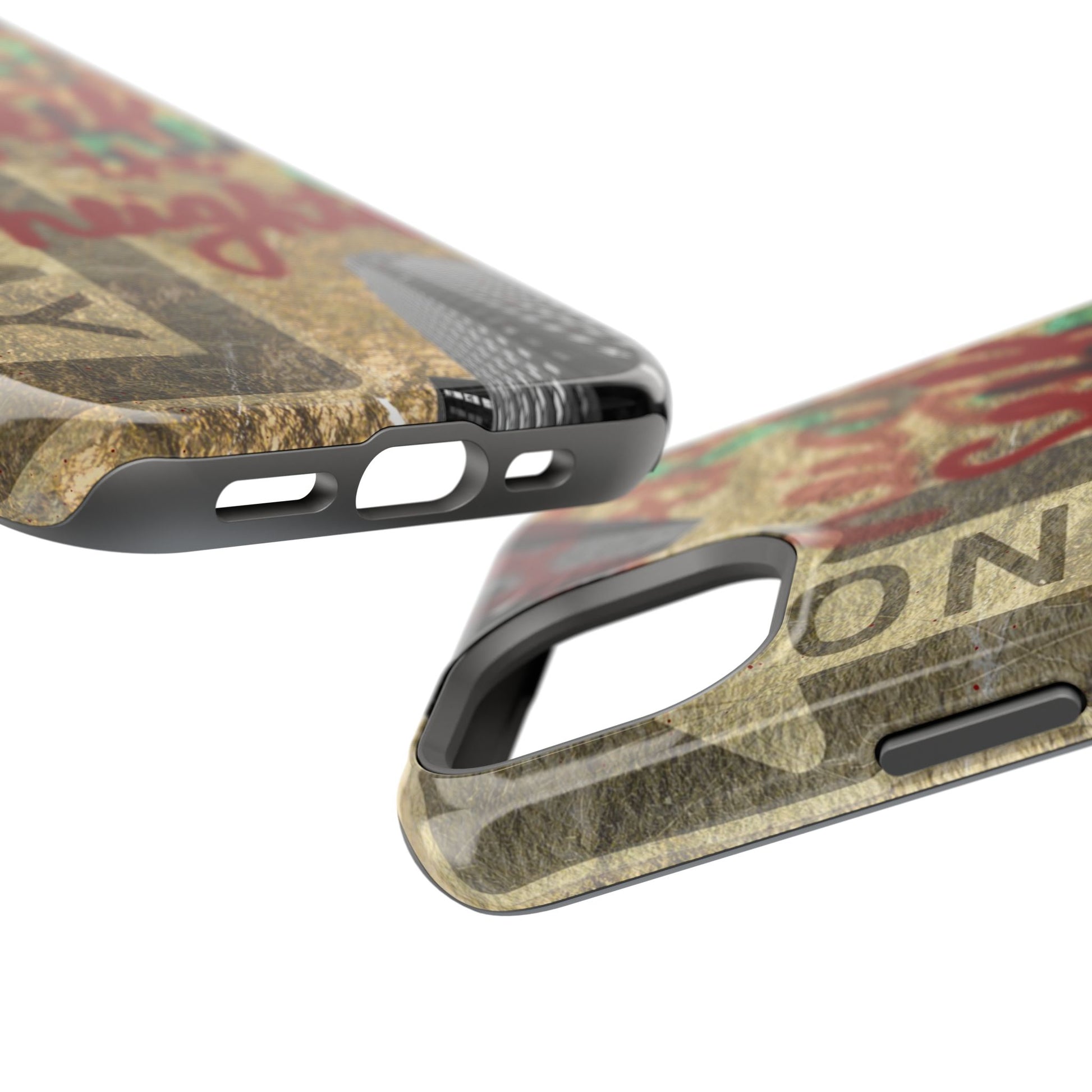"Seek the Heights"  Gold Phone Case