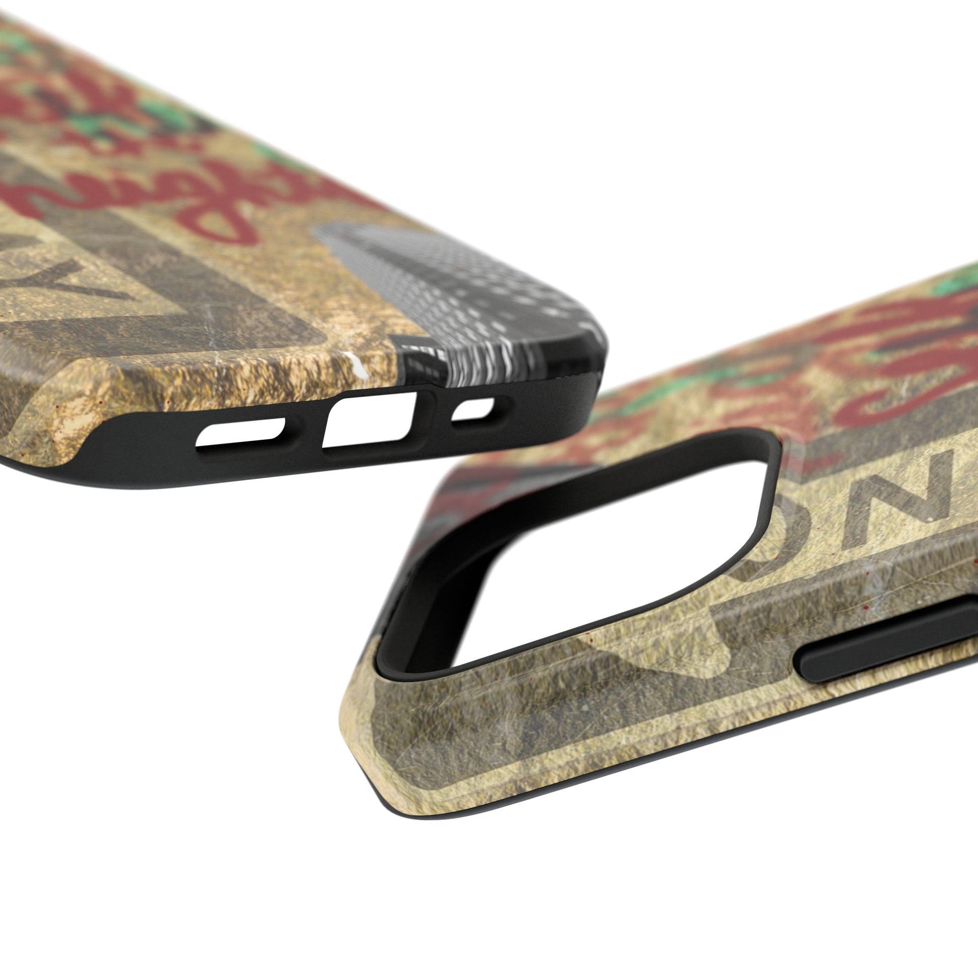 "Seek the Heights"  Gold Phone Case