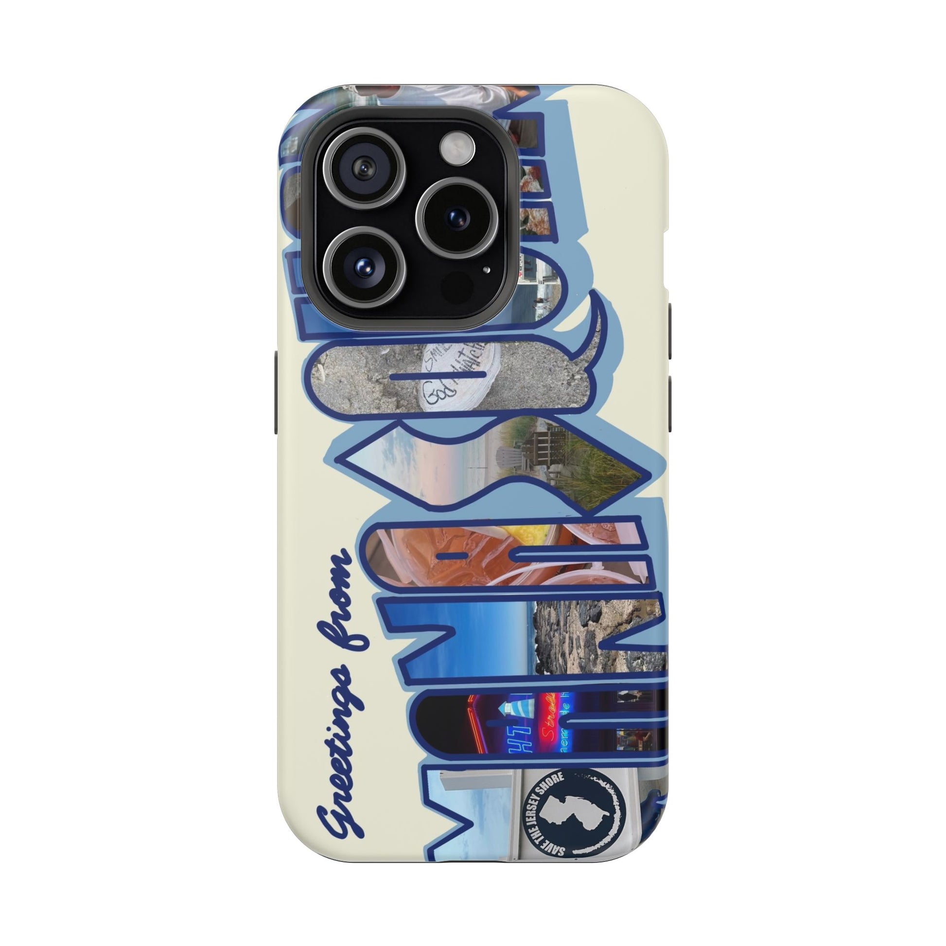 "Greetings from Manasquan" Phone Case