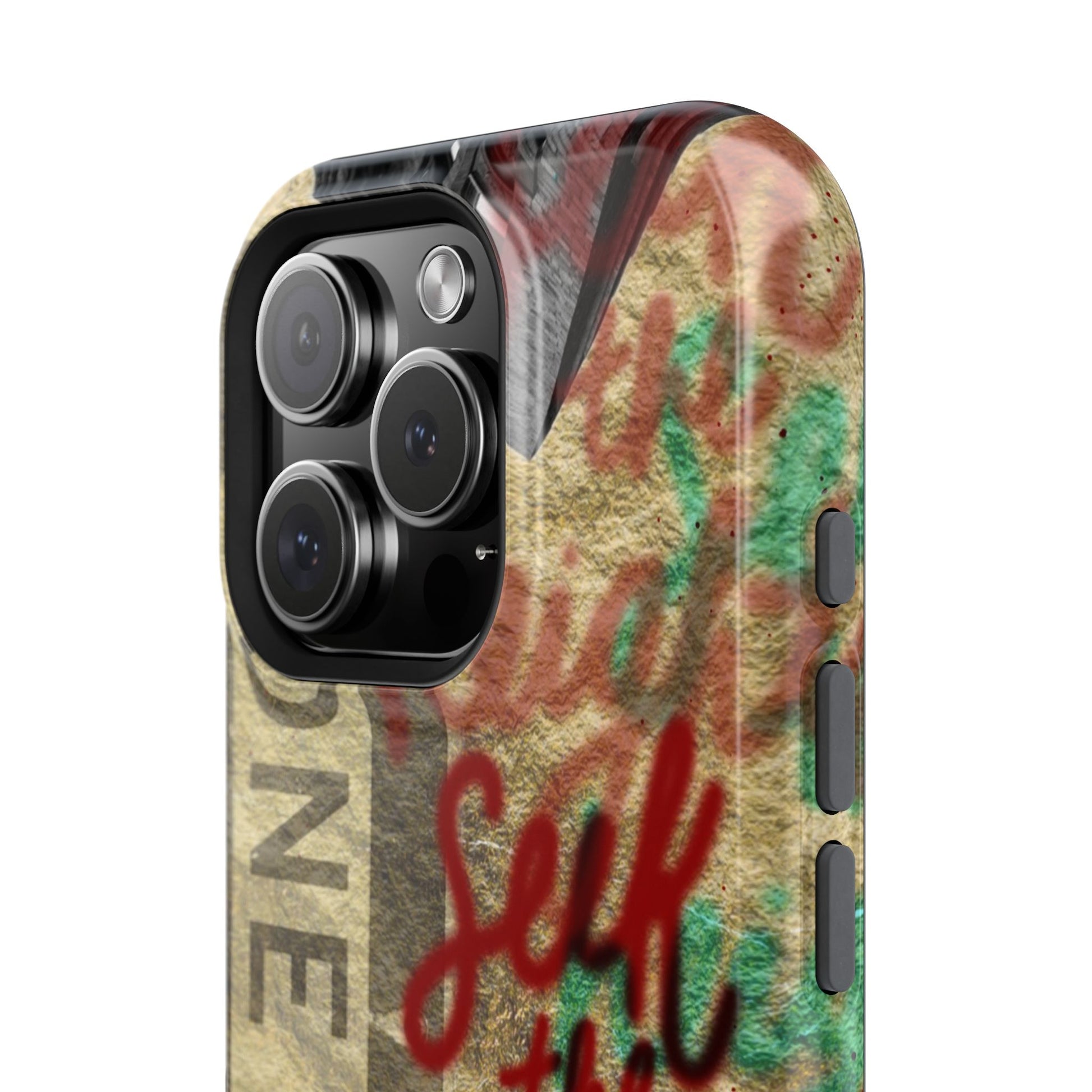 "Seek the Heights"  Gold Phone Case