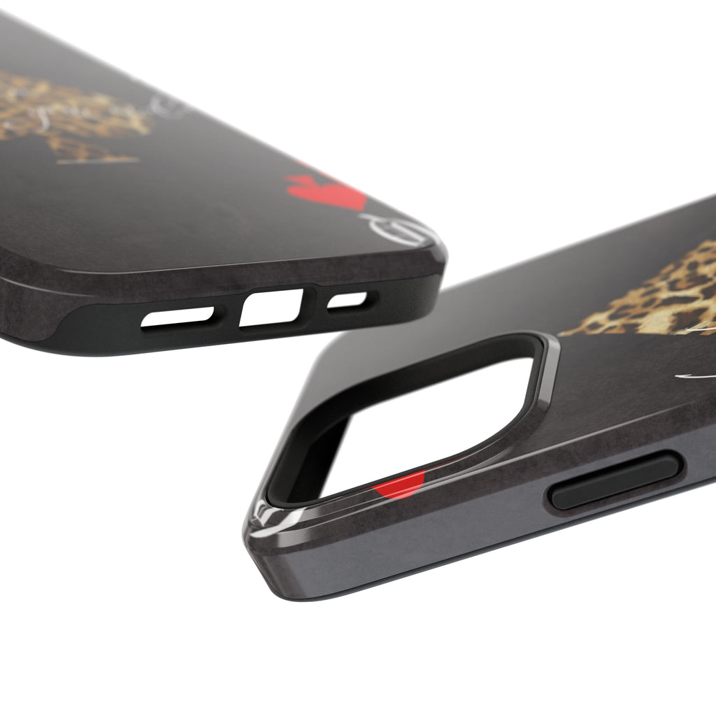 "Luck Is On Your Side" Cheetah Phone Case
