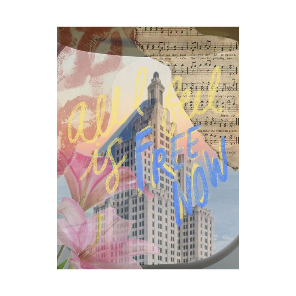"Free Now" Print
