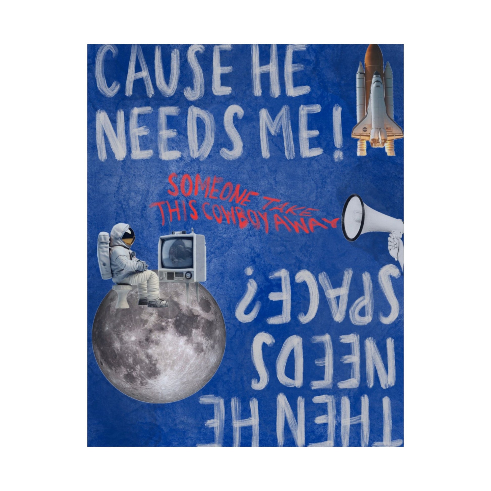 "Man on the Moon" Print