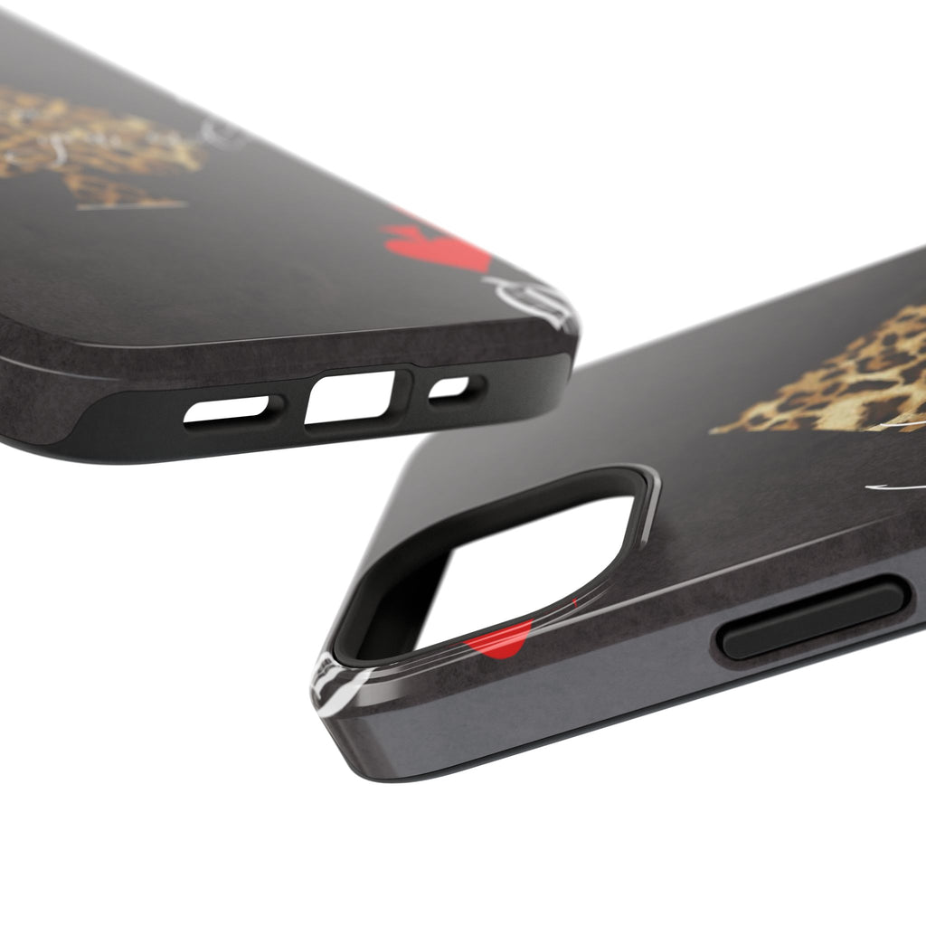 "Luck Is On Your Side" Cheetah Phone Case