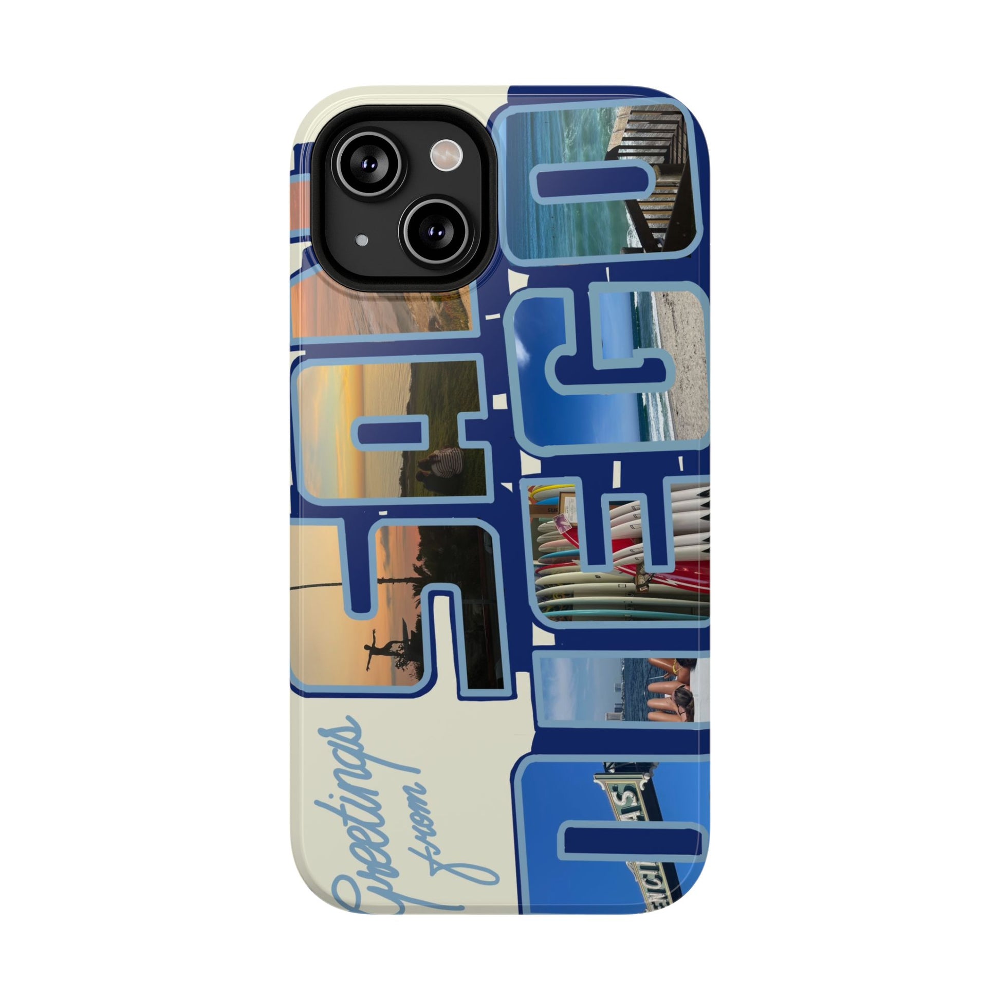 "Greeting from San Diego" Phone Case