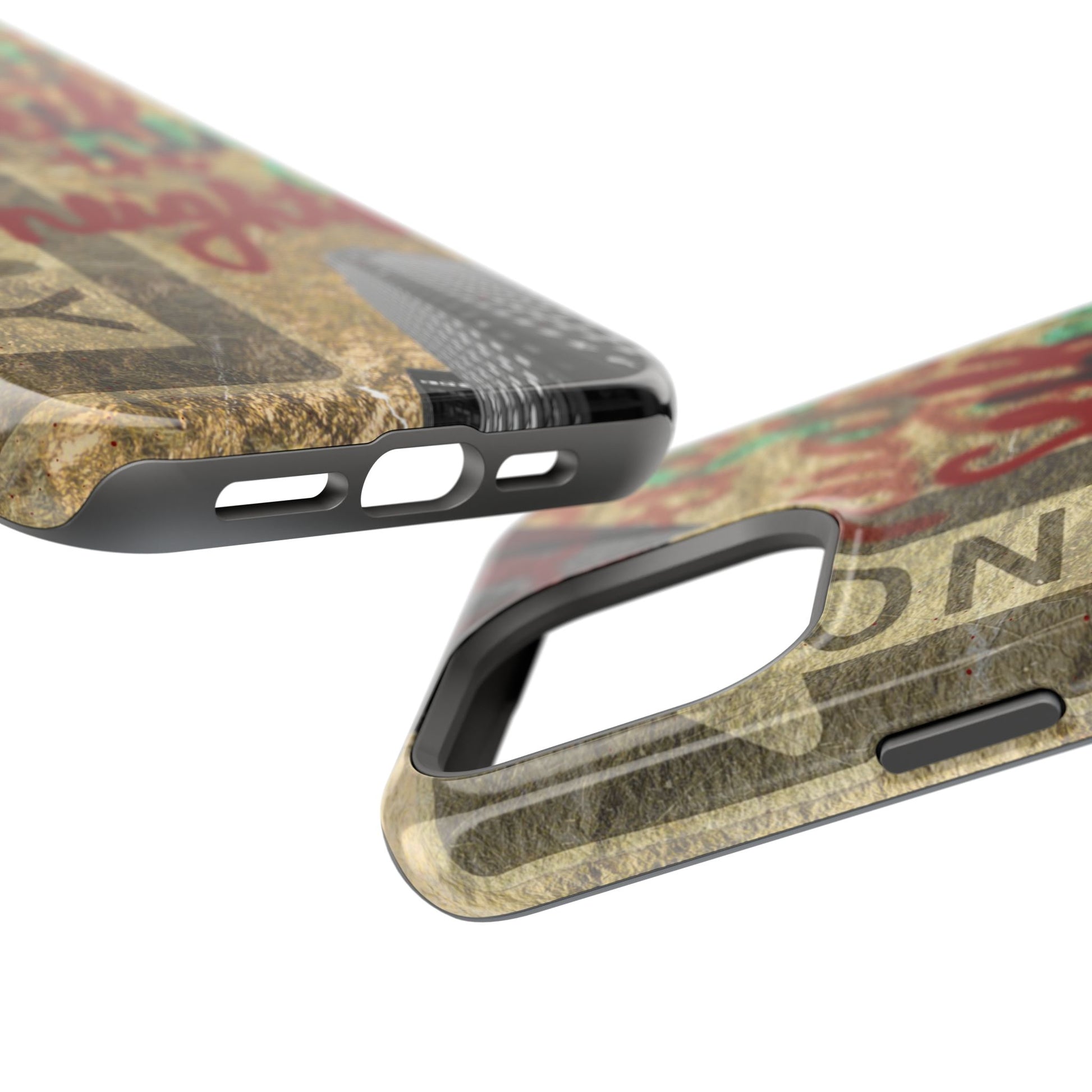 "Seek the Heights"  Gold Phone Case