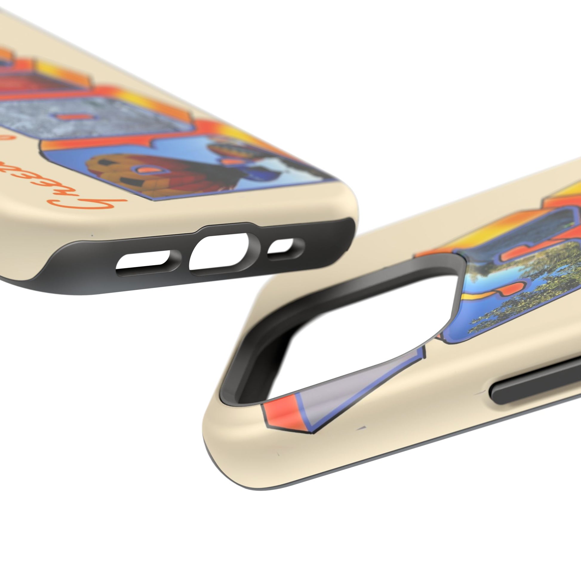 "Greetings from Boise" Orange Phone Case