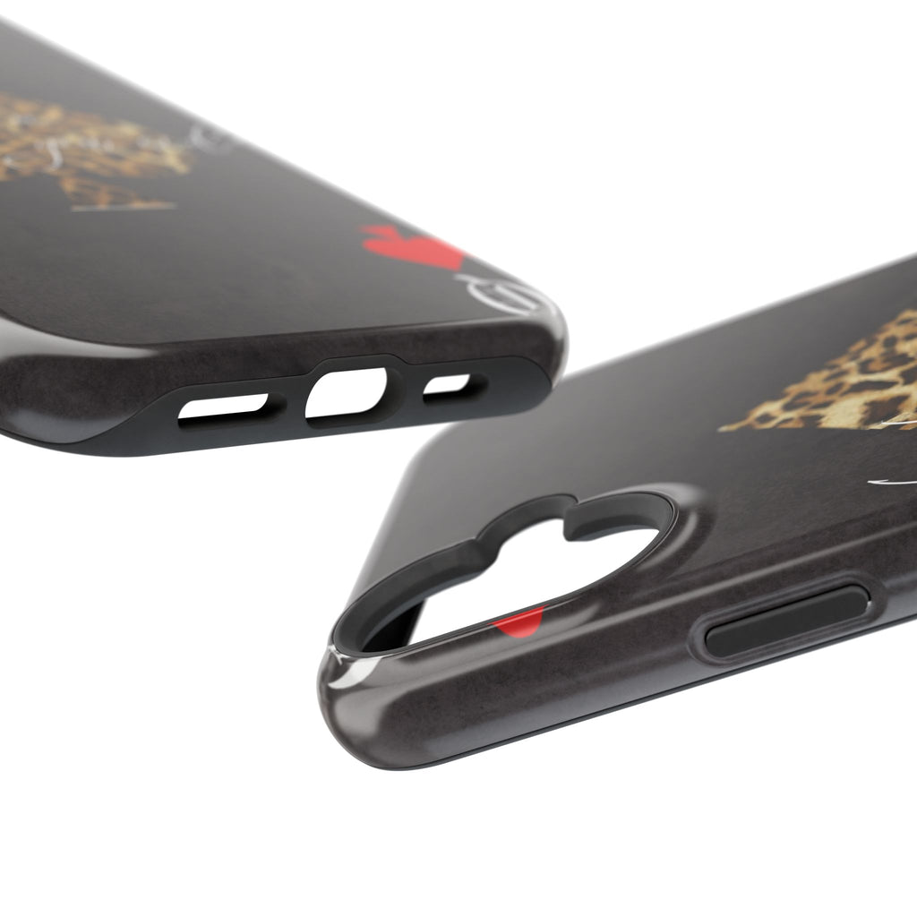 "Luck Is On Your Side" Cheetah Phone Case
