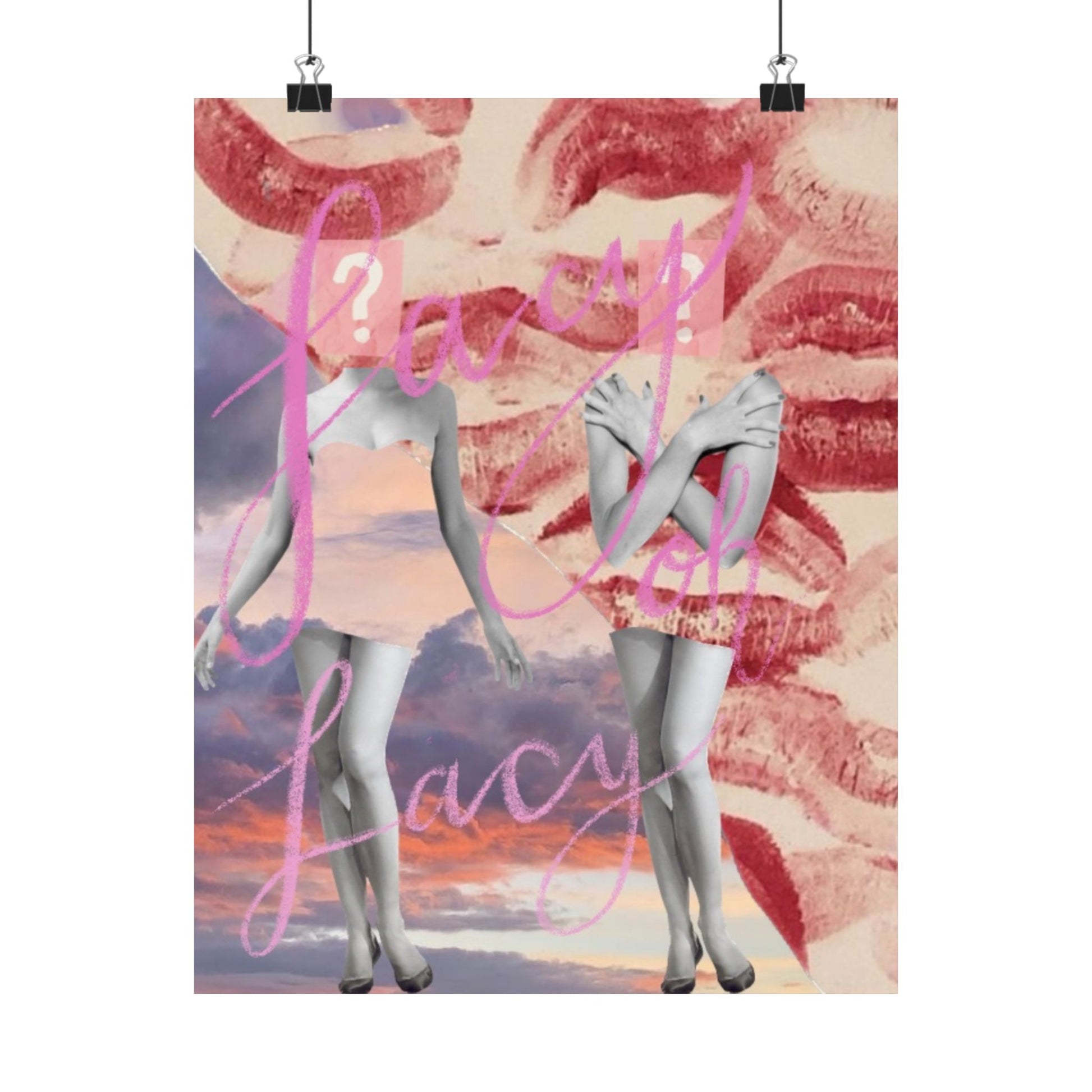 "lacy" Print
