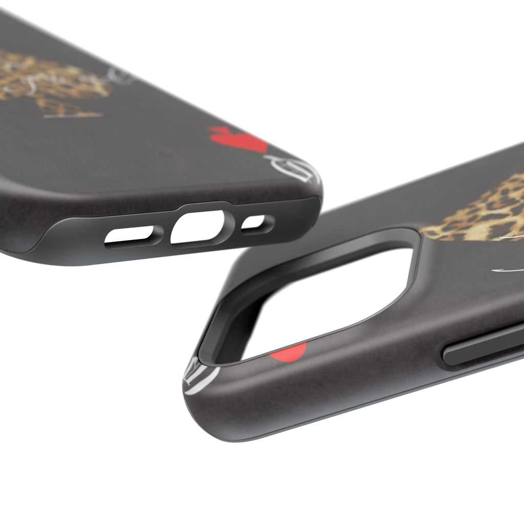 "Luck Is On Your Side" Cheetah Phone Case