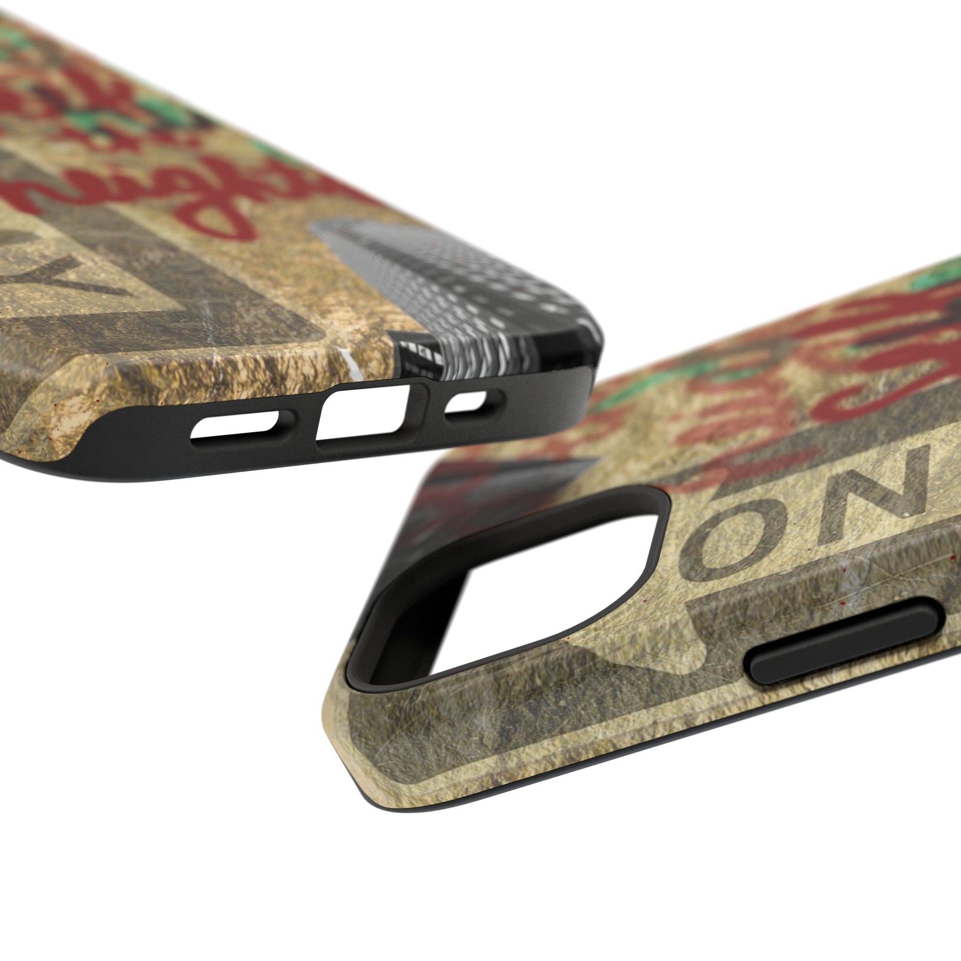 "Seek the Heights"  Gold Phone Case