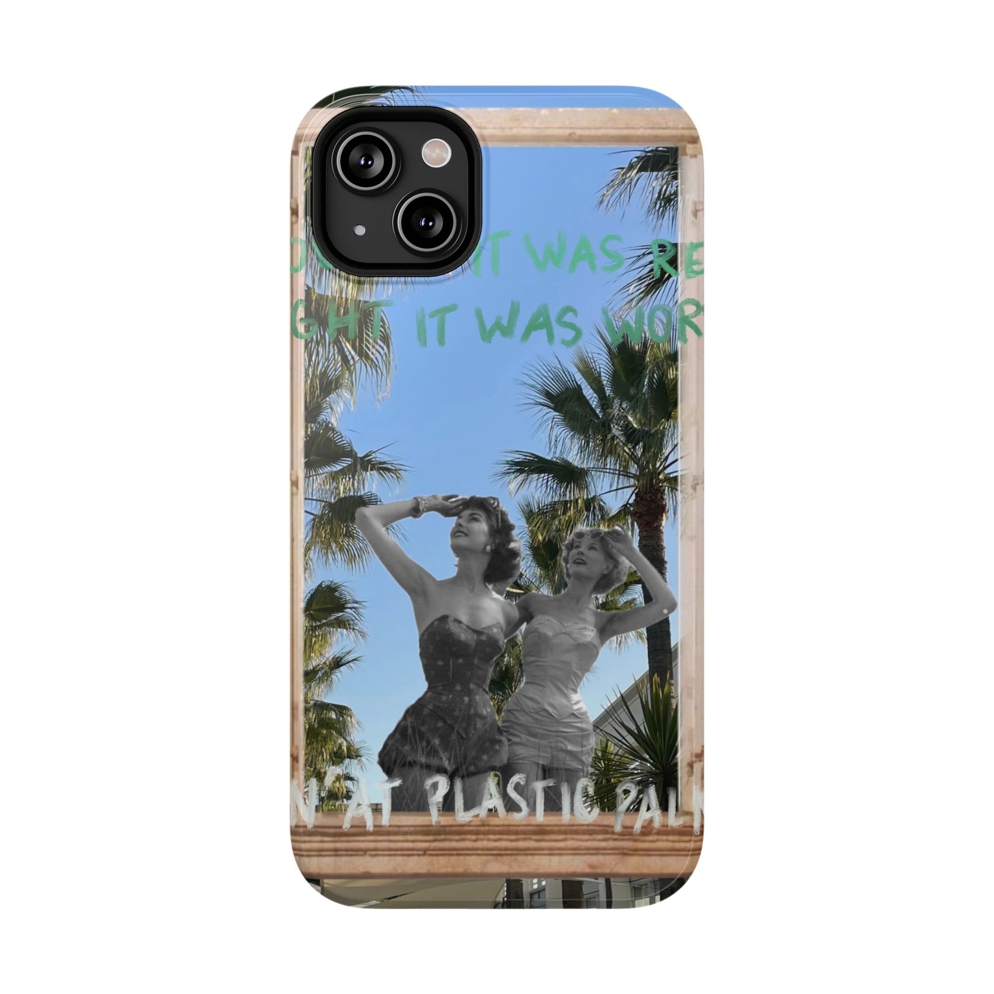 "plastic palm trees" Phone Case