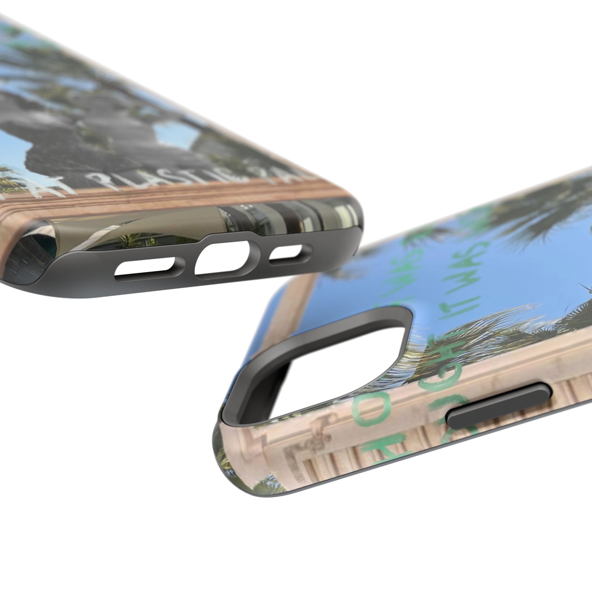"plastic palm trees" Phone Case