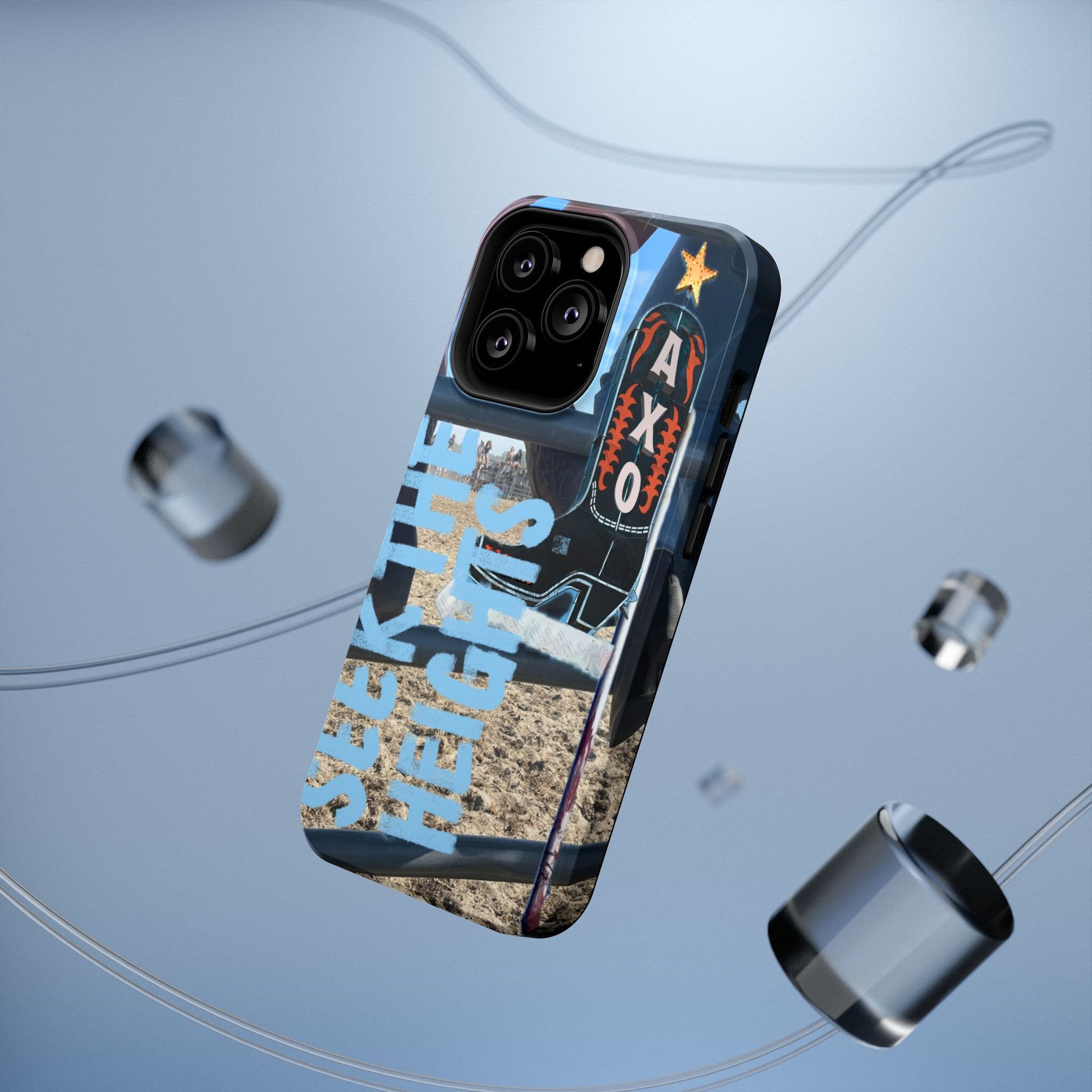 "Seek the Heights" Phone Case