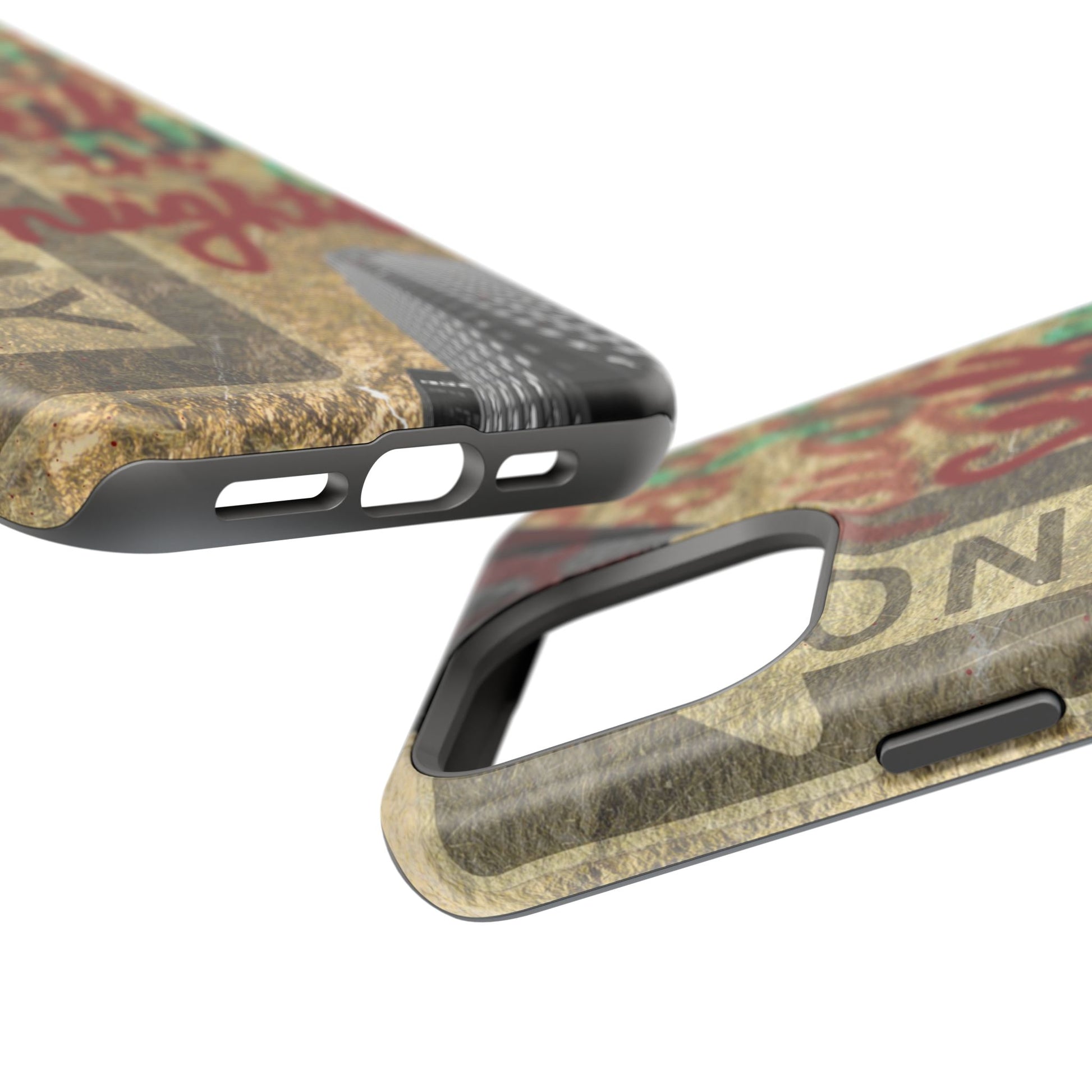 "Seek the Heights"  Gold Phone Case
