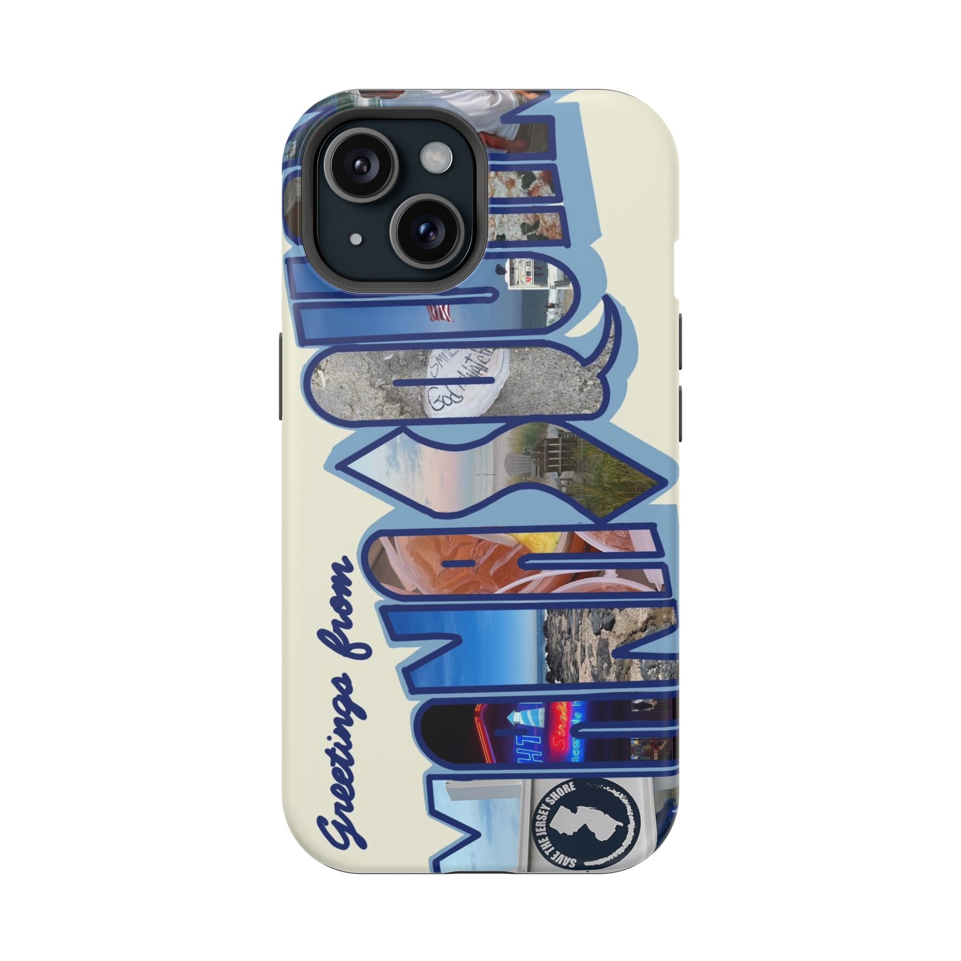 "Greetings from Manasquan" Phone Case