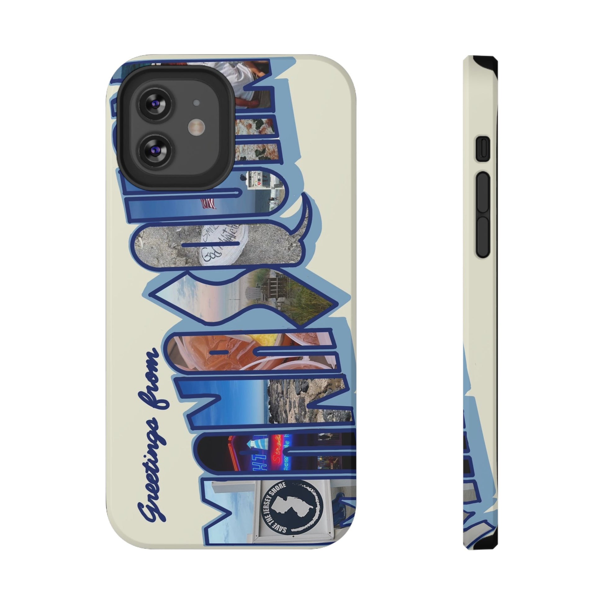 "Greetings from Manasquan" Phone Case