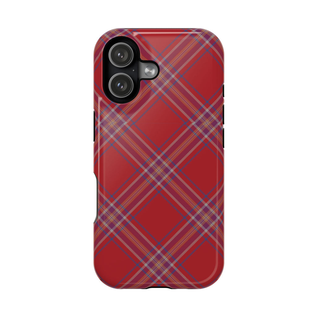 "Don't Make Me Plaid" Phone Case