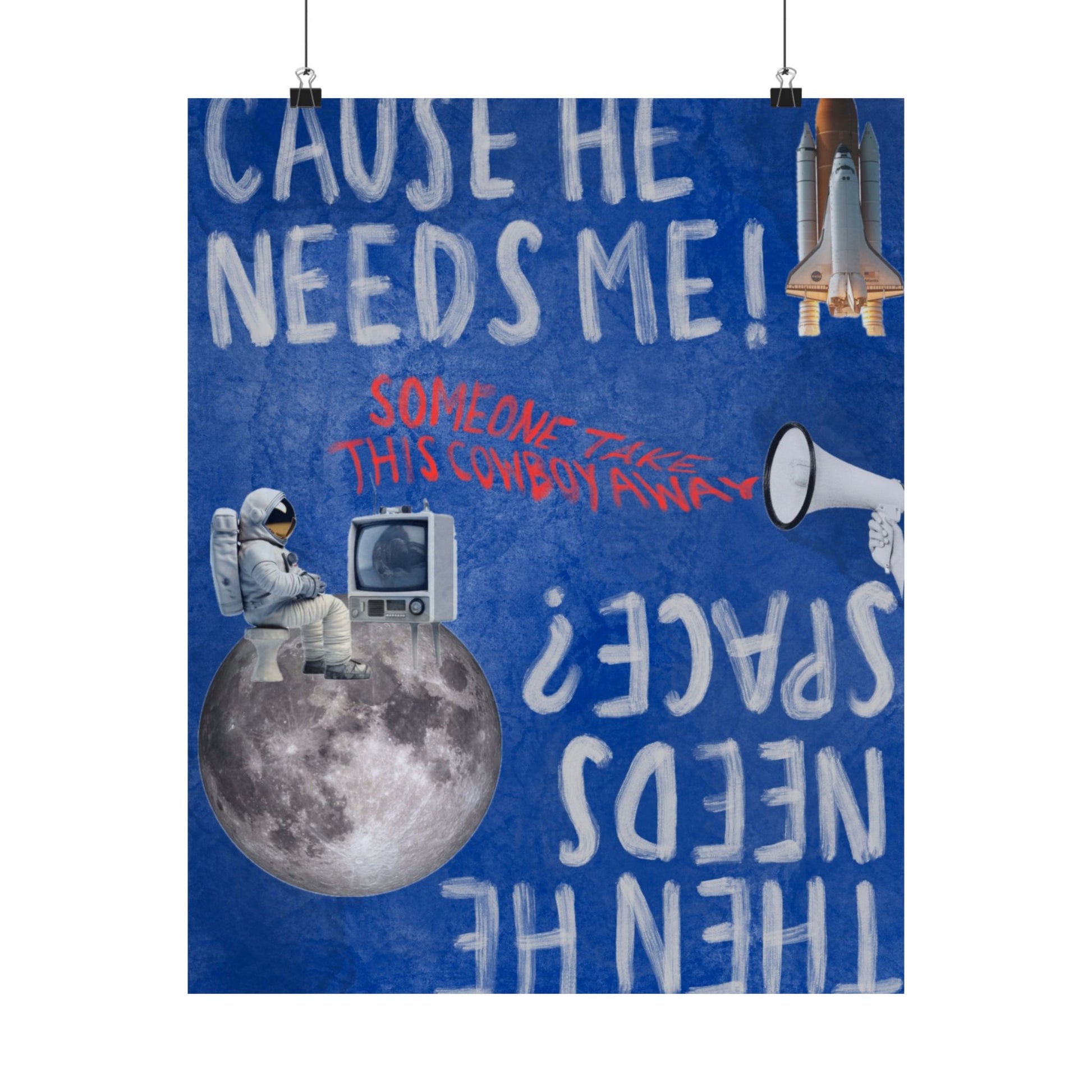 "Man on the Moon" Print