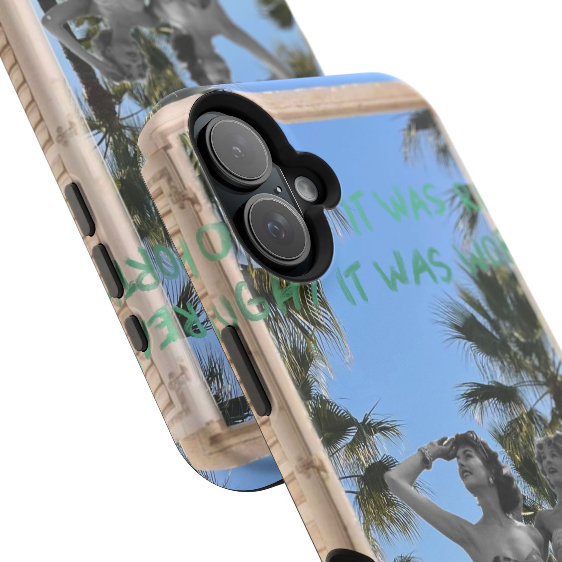 "plastic palm trees" Phone Case