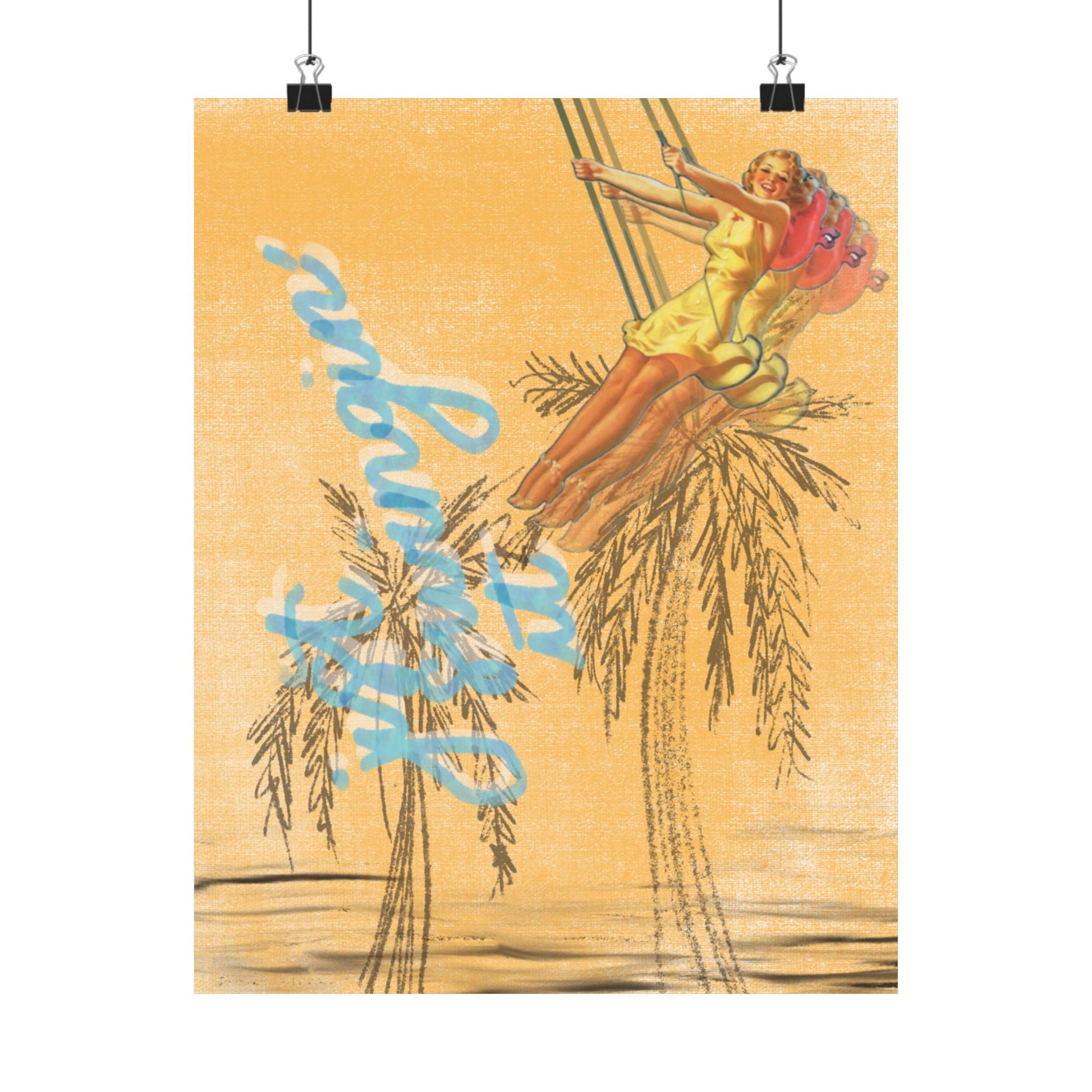 "Just Swingin It" Print