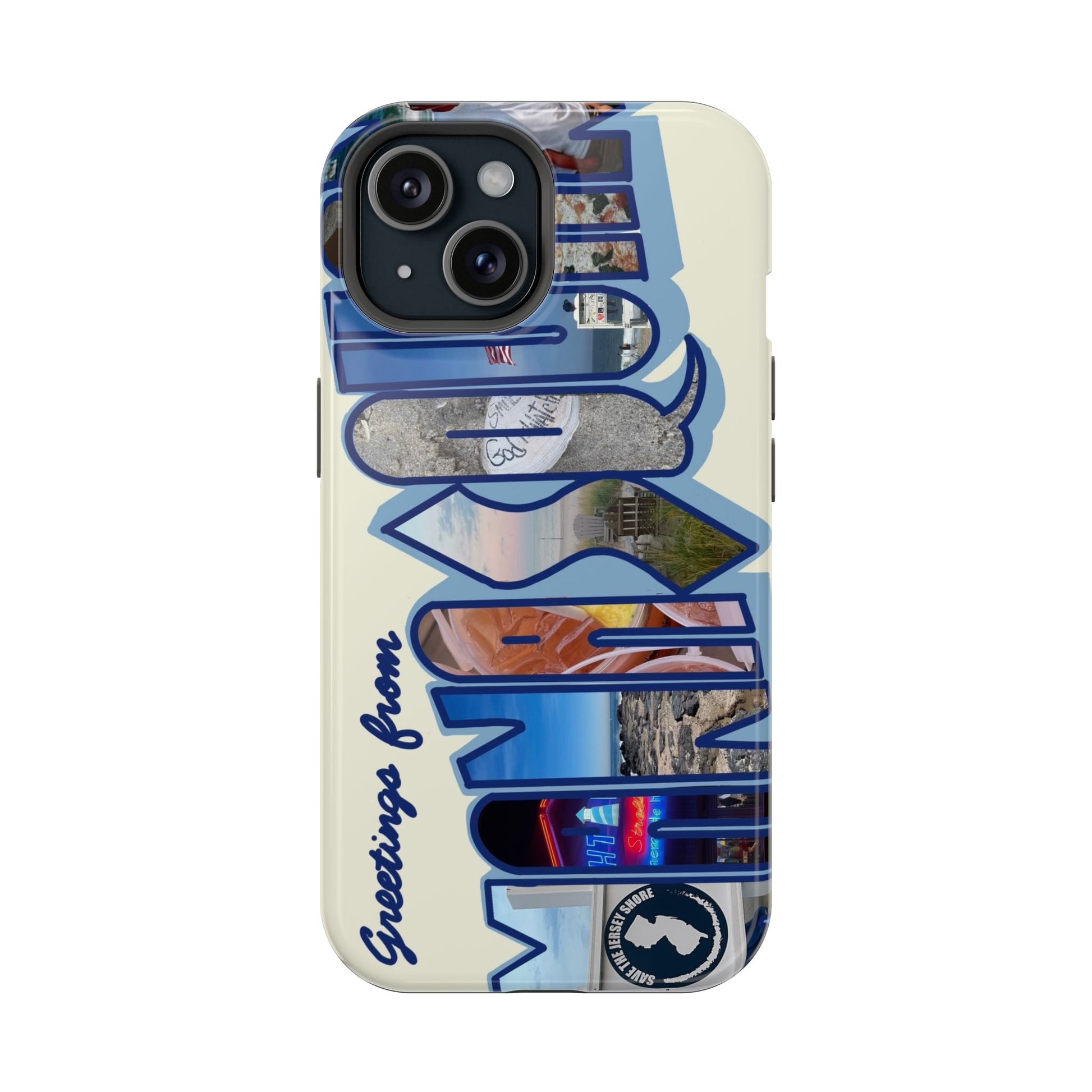 "Greetings from Manasquan" Phone Case