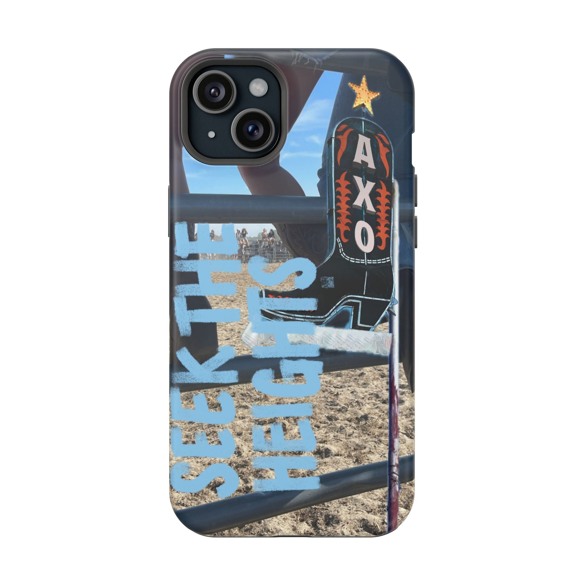 "Seek the Heights" Phone Case