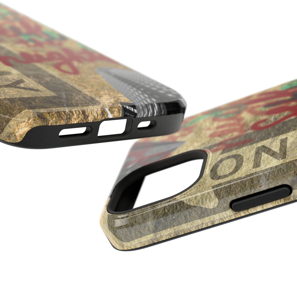 "Seek the Heights"  Gold Phone Case